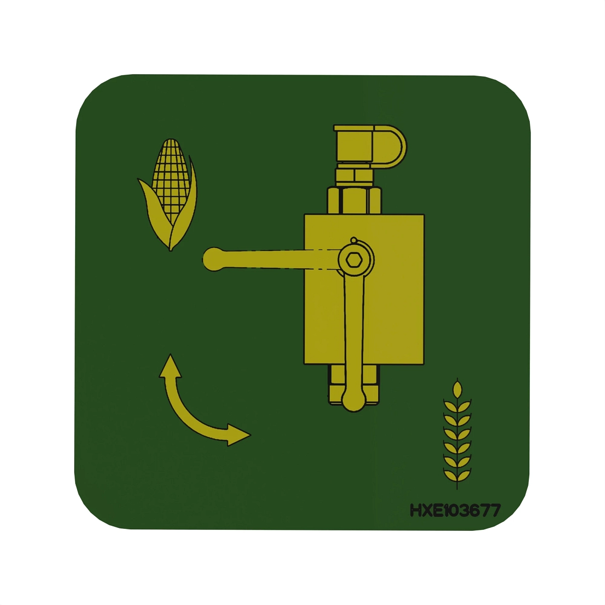 LABEL, CHAFF SPREADER TWO SPEED VAL