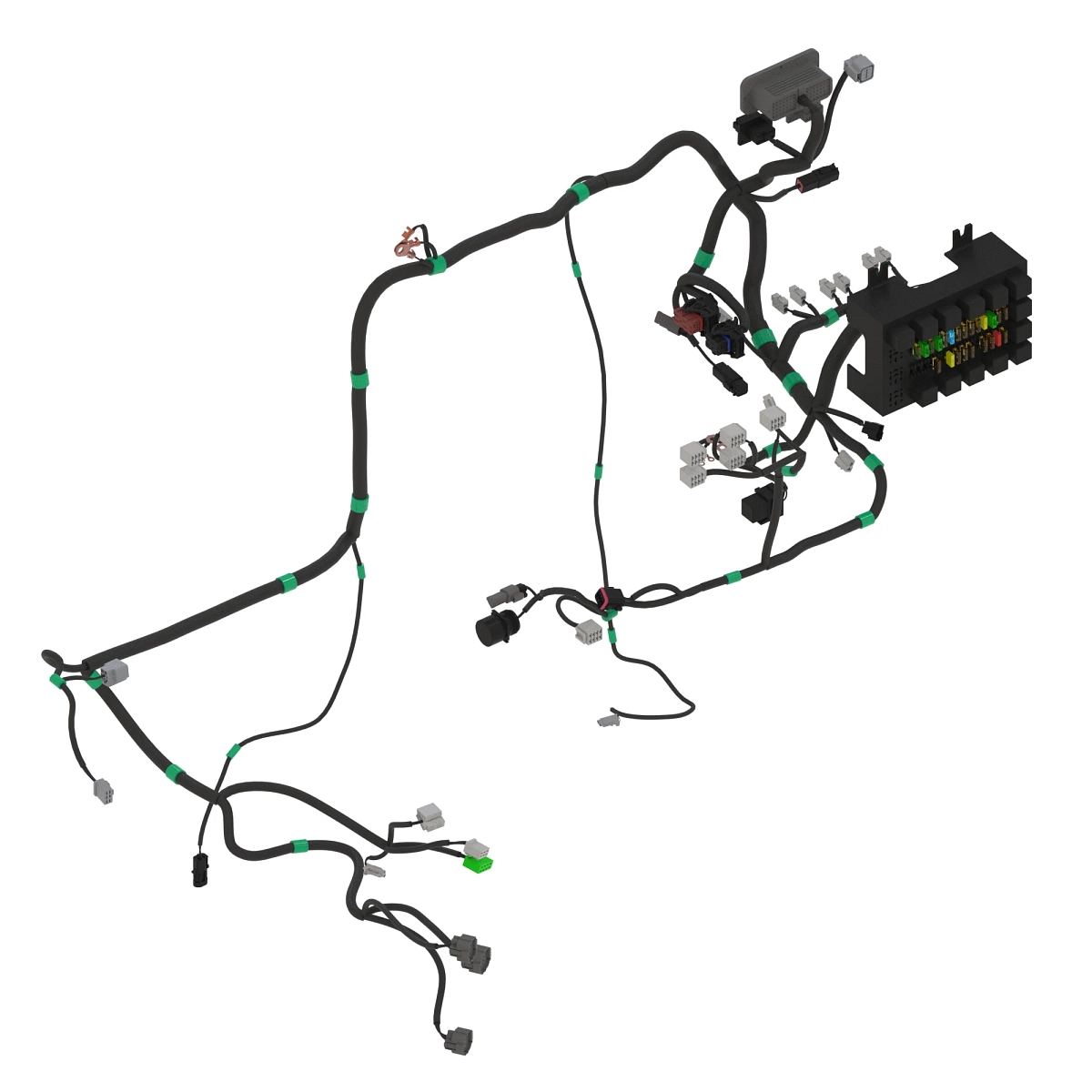 Cab Wiring Harness, Load Center Har