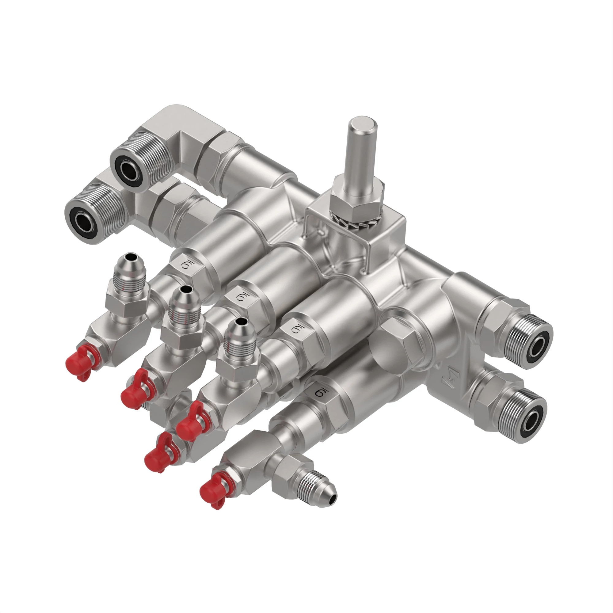 John Deere Auto-Lube Middle Manifold - AT494272