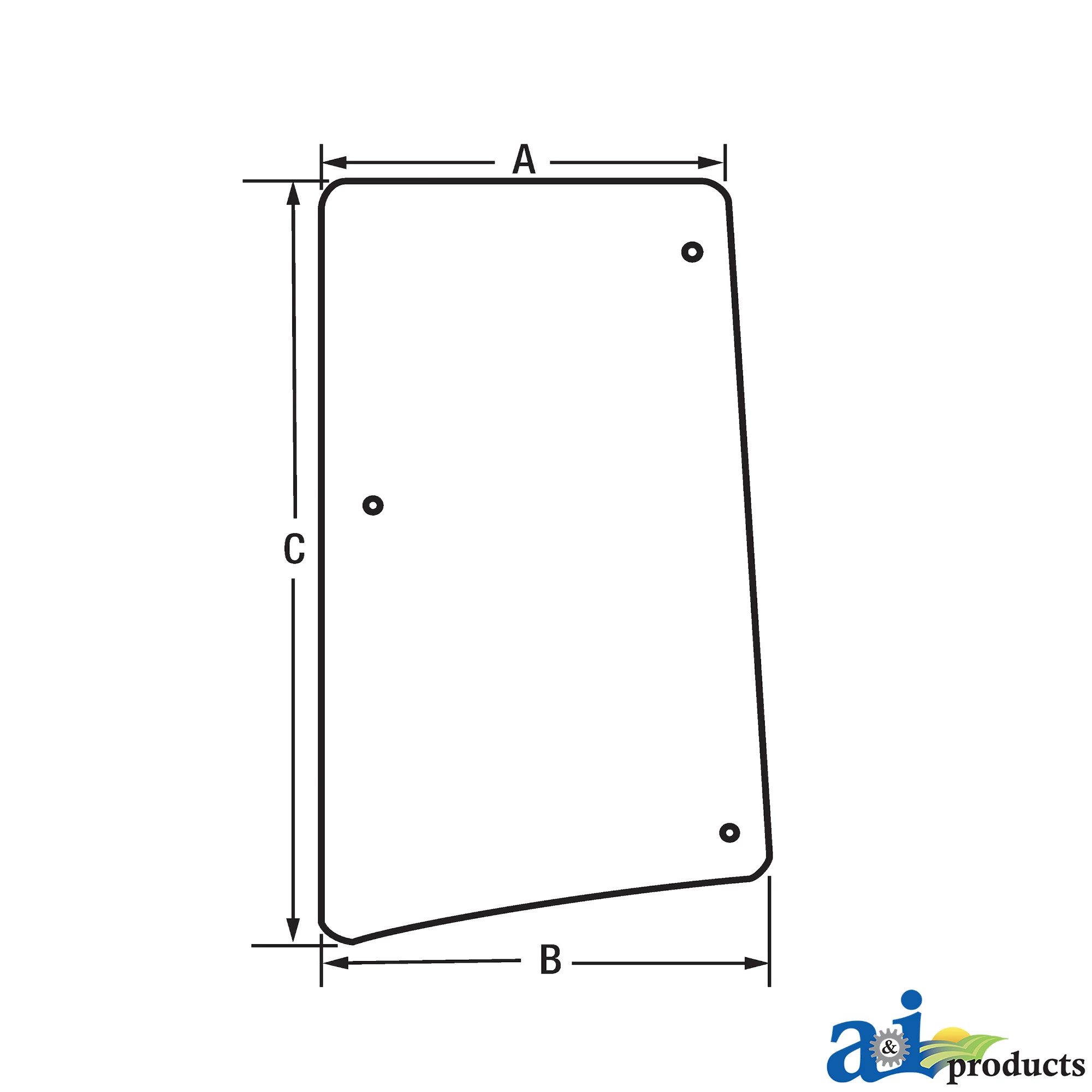 A&I Products Windowpane, Left Side - A-L213352