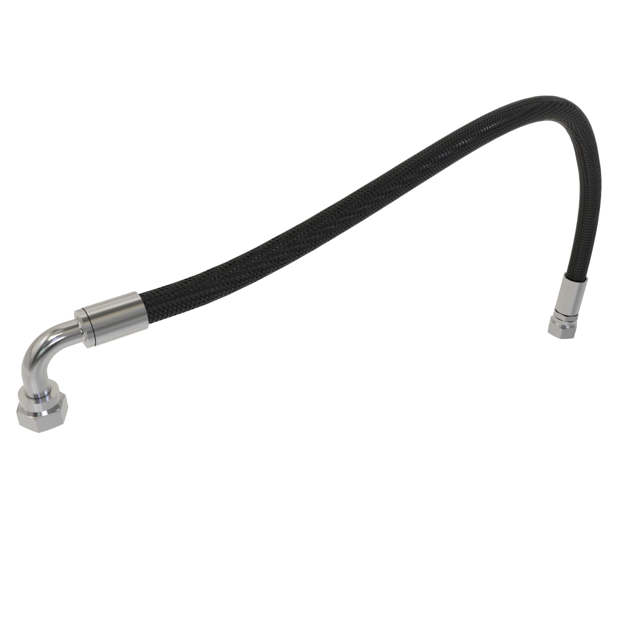 John Deere Transmission Return to Reservoir Hydraulic Hose - RE582538