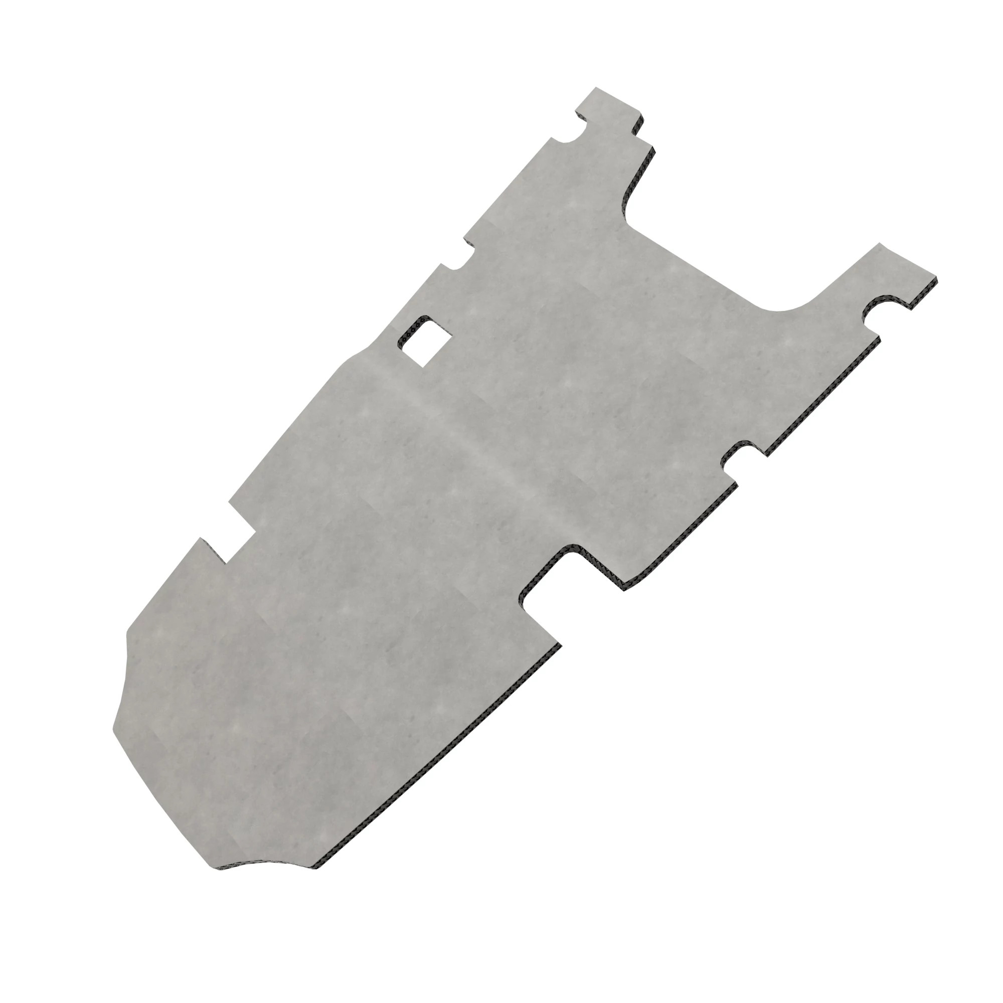 HEAT SHIELD, REAR HOOD BARRIER, SOU
