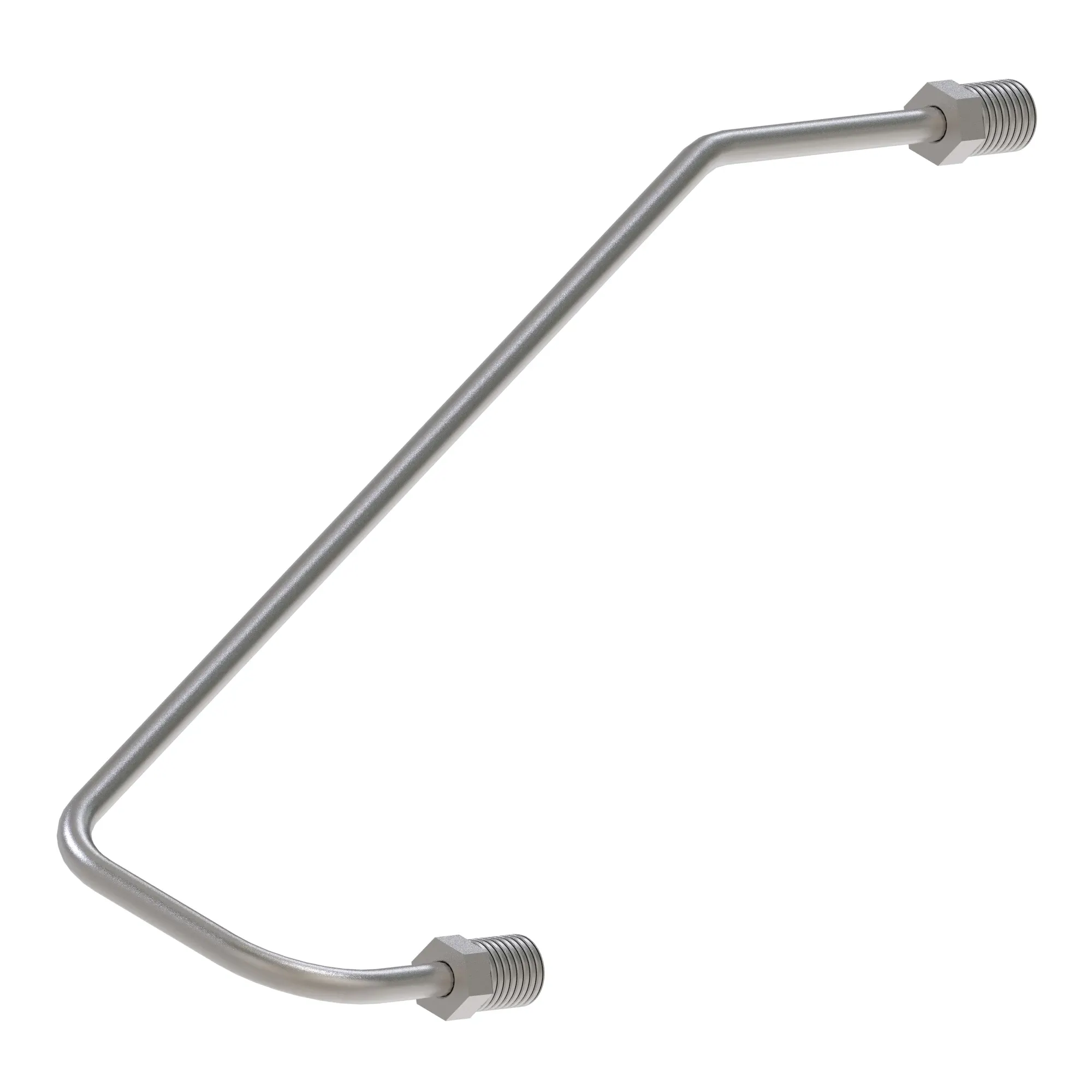 John Deere Steel Brake Line - AM143756