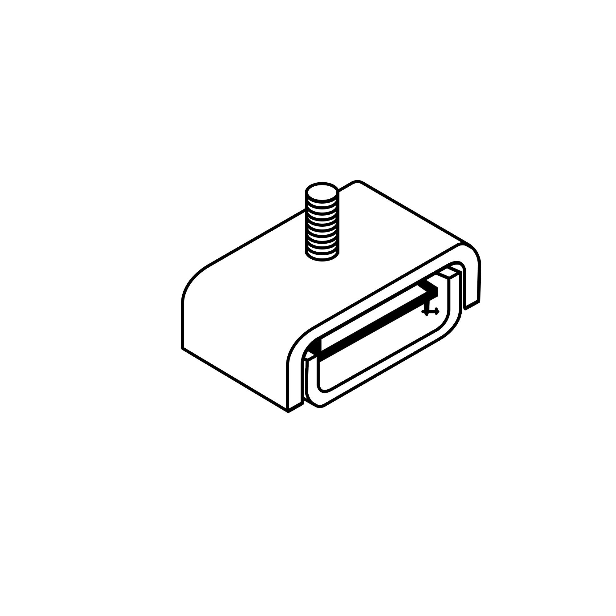 John Deere Rubber Isolator - 4641027