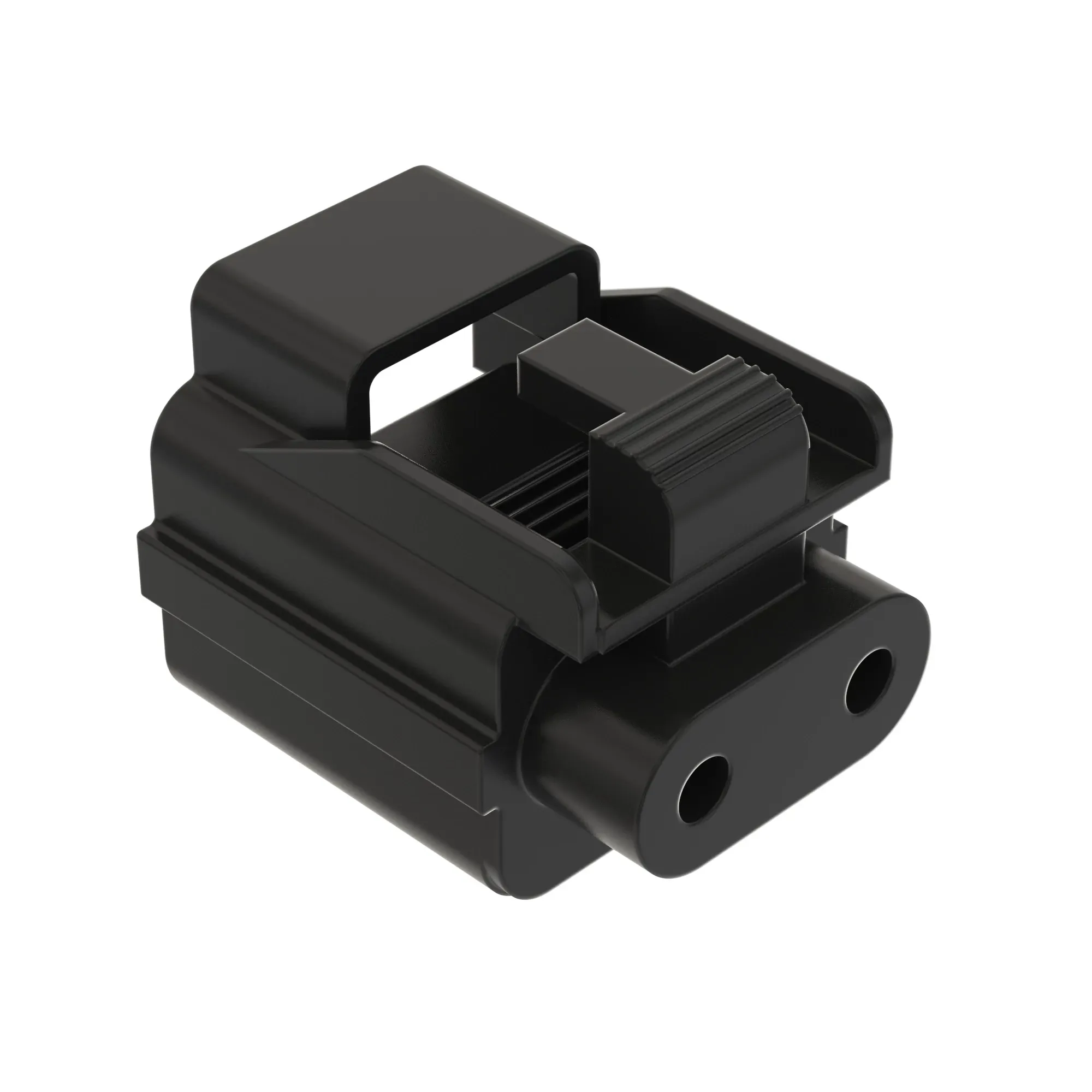 John Deere Black External Electrical Connector Housing - 57M10860