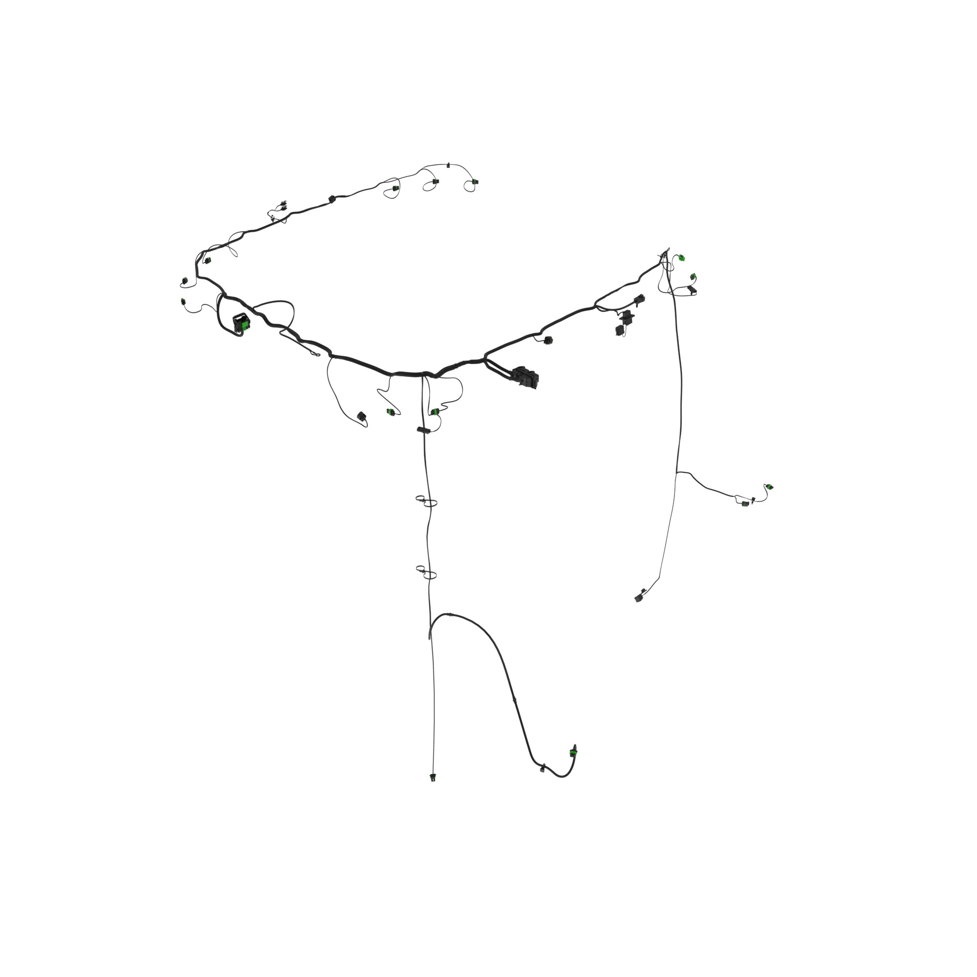 John Deere Cab Roof Wiring Harness - RE574956