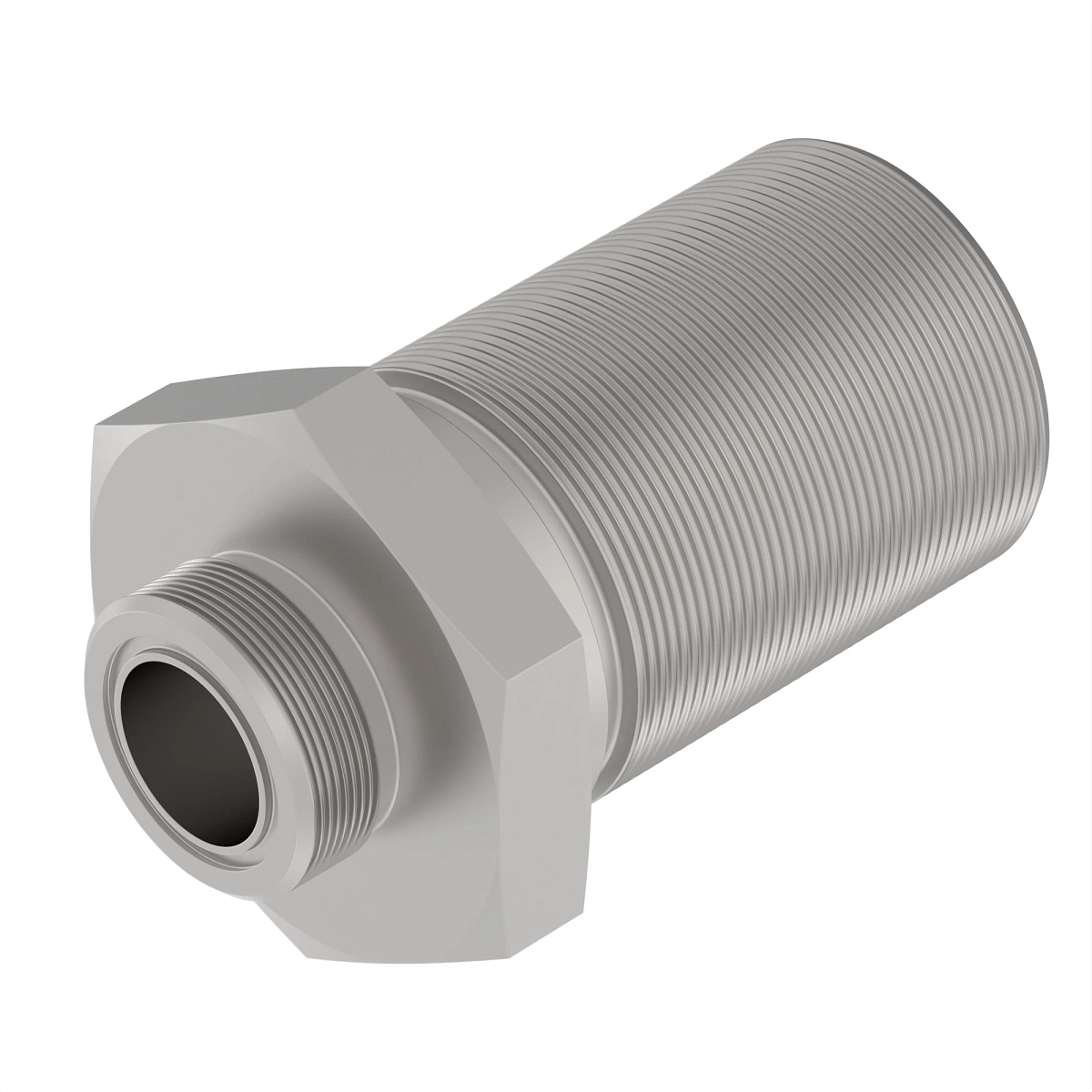 John Deere Male to Female Straight Adapter Fitting - R530761