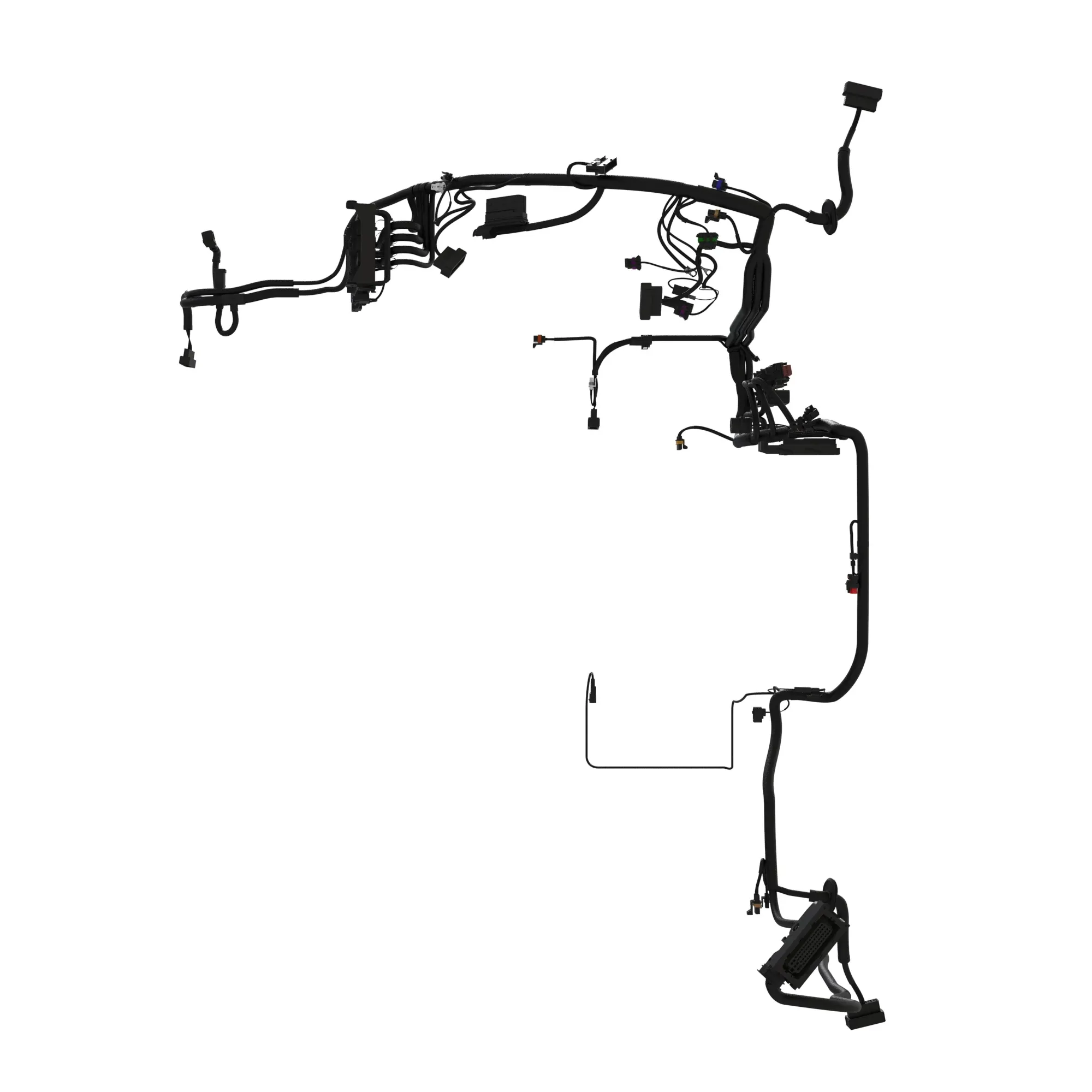 WIRING HARNESS, CABIN / IVT / GREEN
