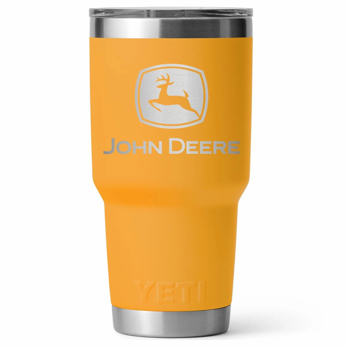 YETI® 30 oz. Rambler® Tumbler with MagSlider Lid - John Deere Construction Yellow