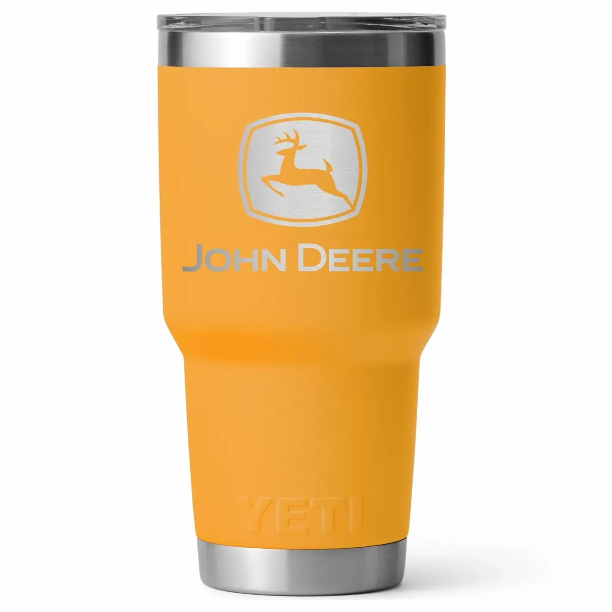 YETI® 30 oz. Rambler® Tumbler with MagSlider Lid - John Deere Construction Yellow