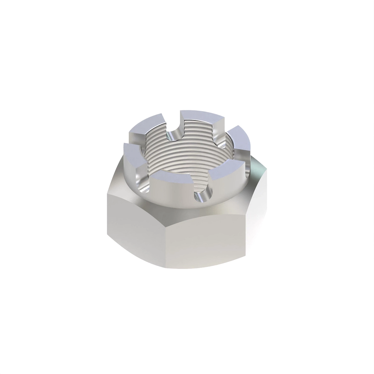 Nut, Metric Hex Slotted