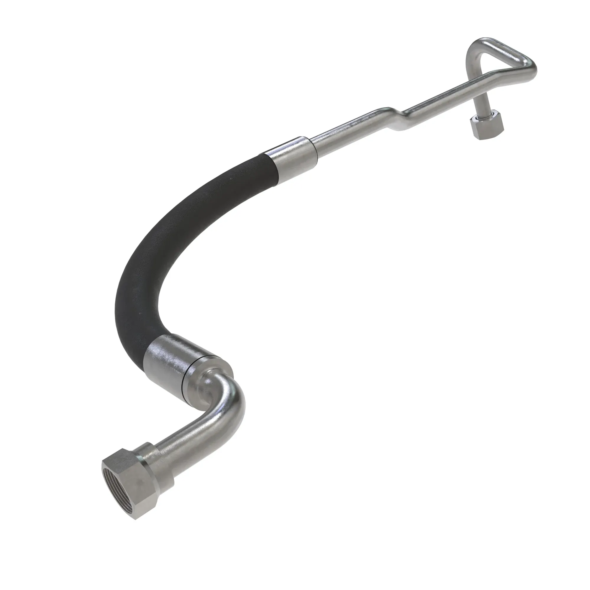 John Deere Steering Supply Oil Line - RE580770