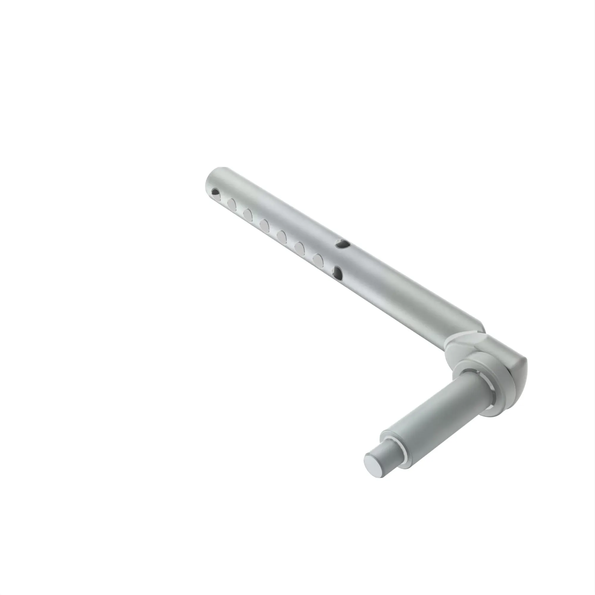 John Deere Mower Deck Gauge Wheel Spindle Arm - AM145953