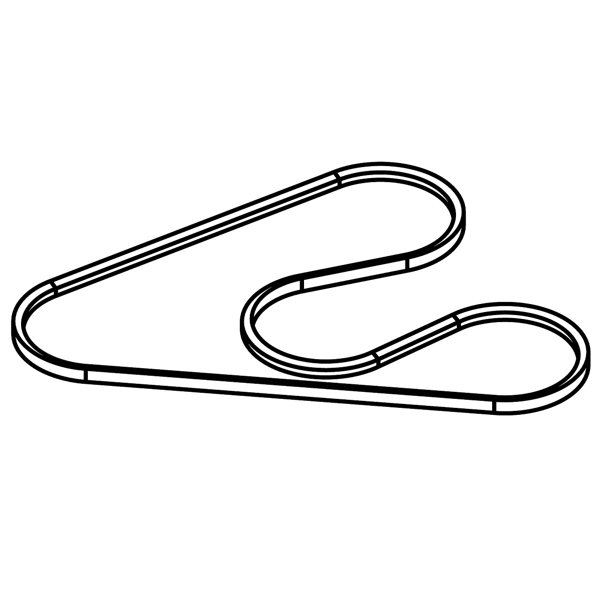 John Deere Mower Drive HC Section V-Belt - TCU14538