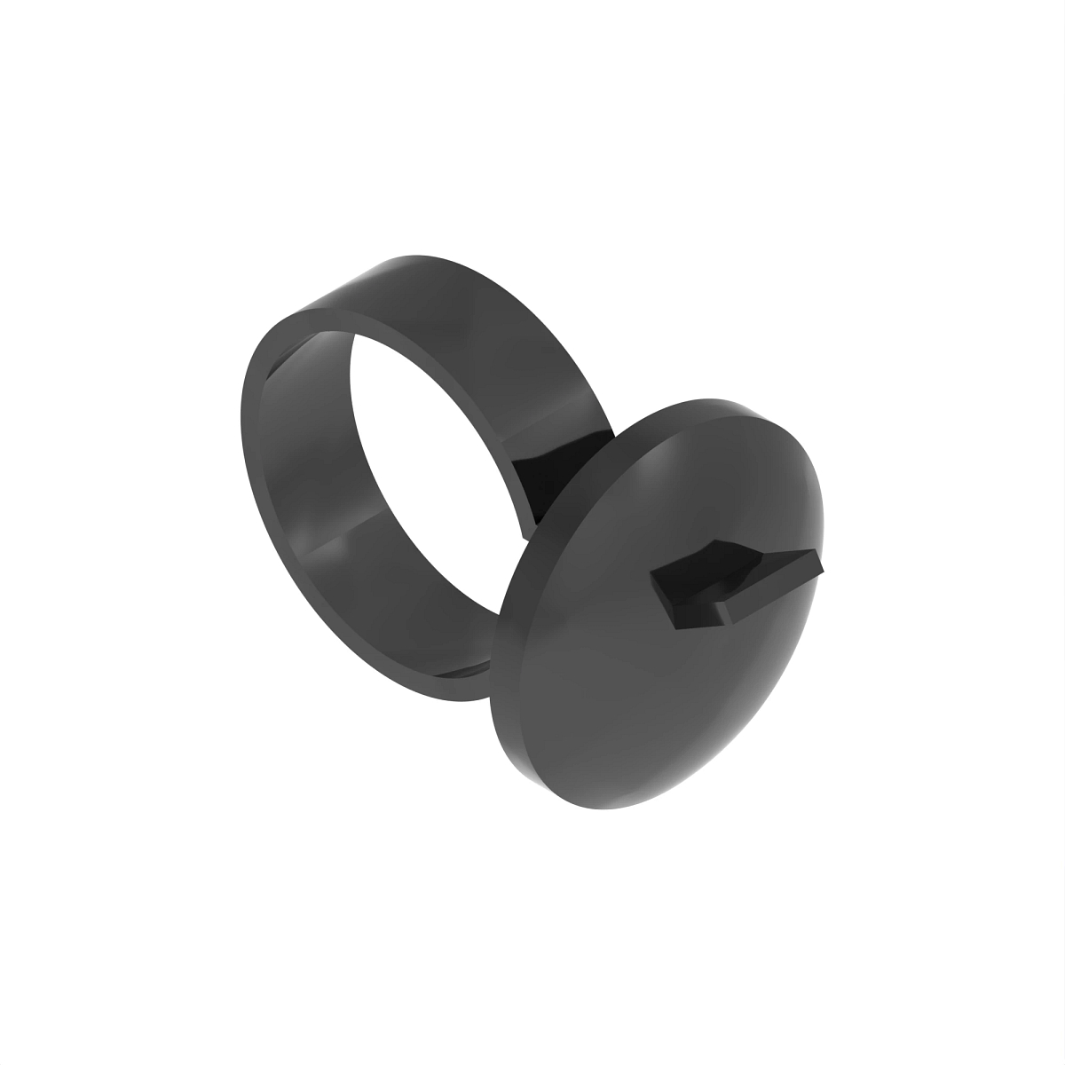 TIE BAND, BUTTON HEAD TIE BAND