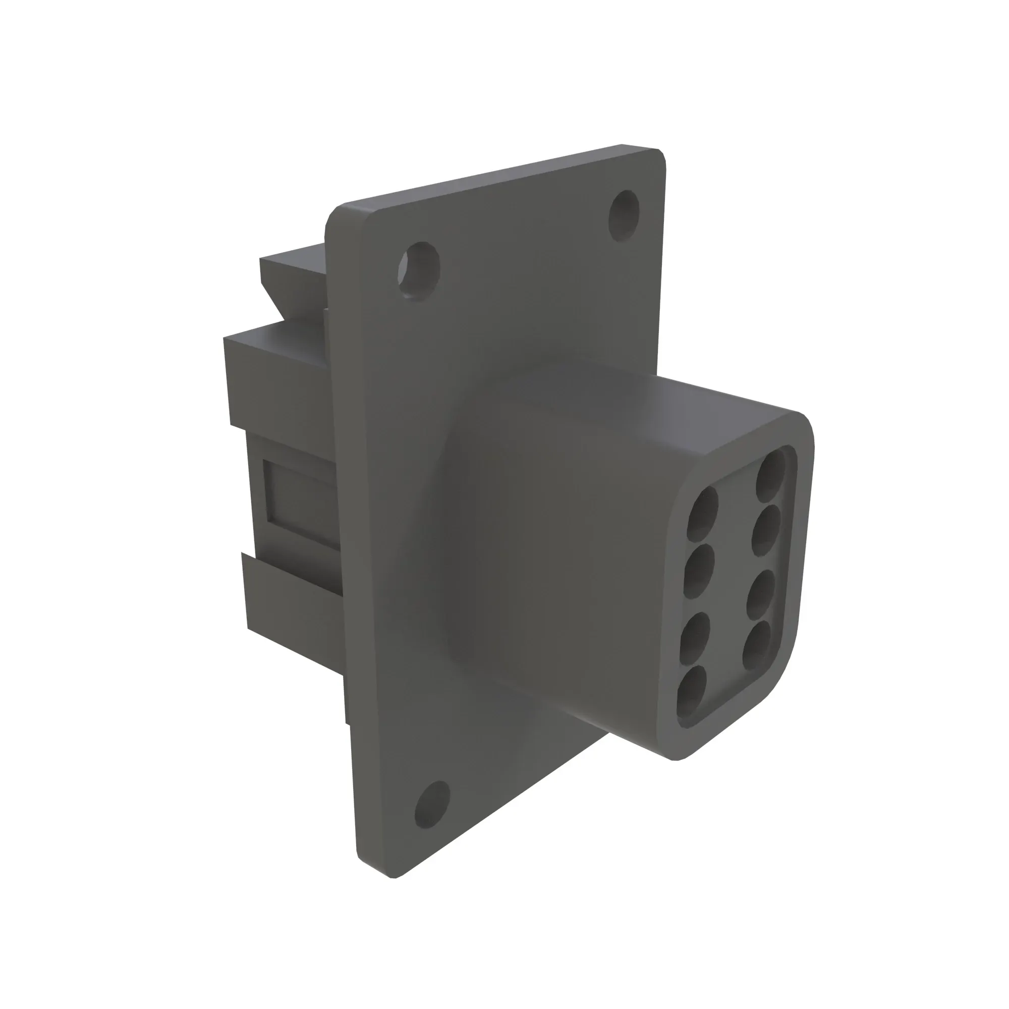 Deutsch Dt 8W Fem Sld Gry Plstc