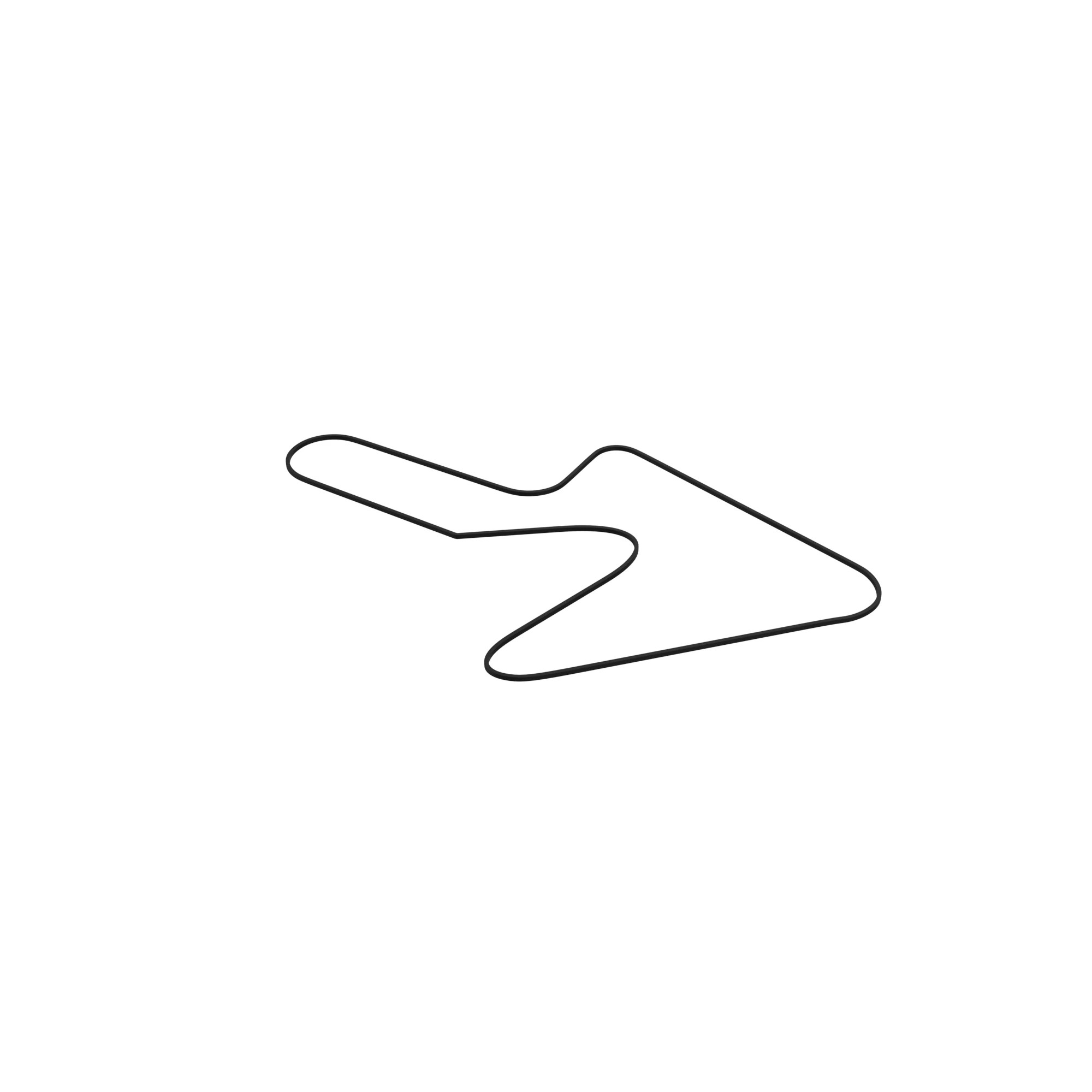 John Deere Mower Deck Drive V-Belt - TCU10005