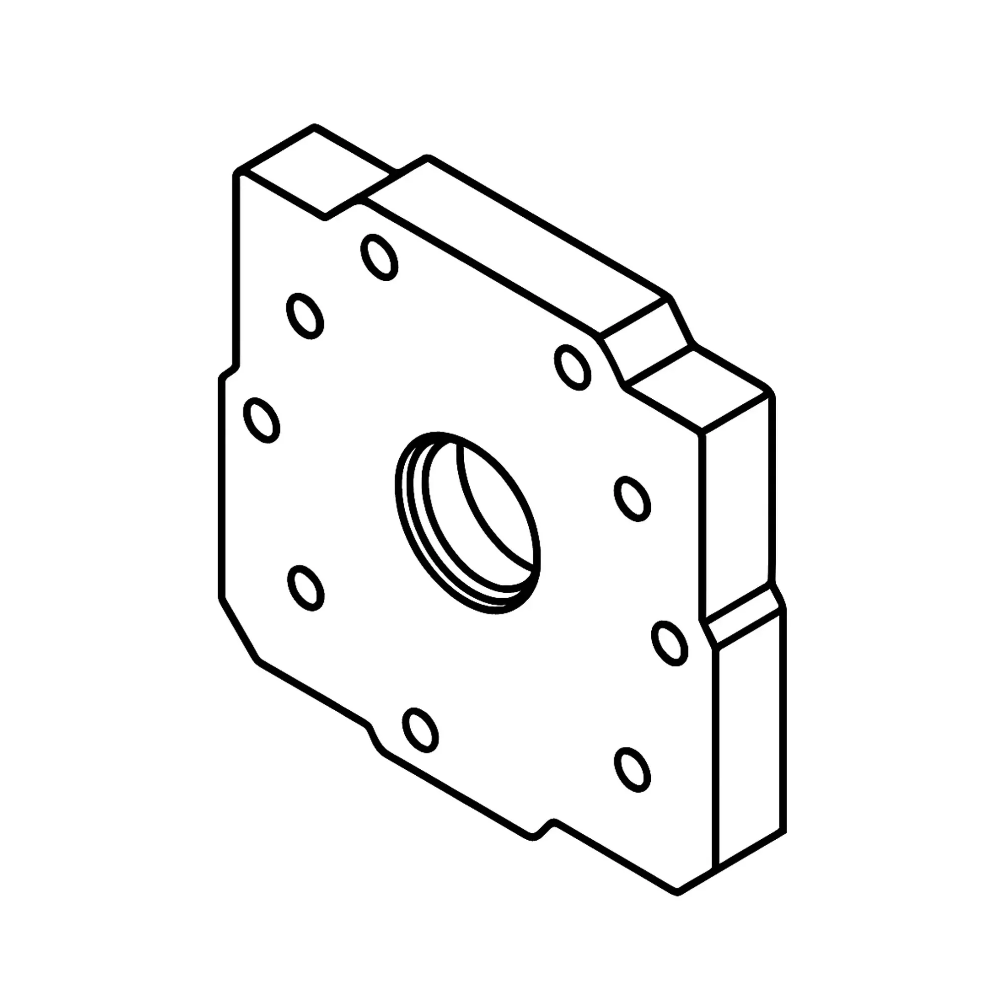 John Deere Flange - LW9933270