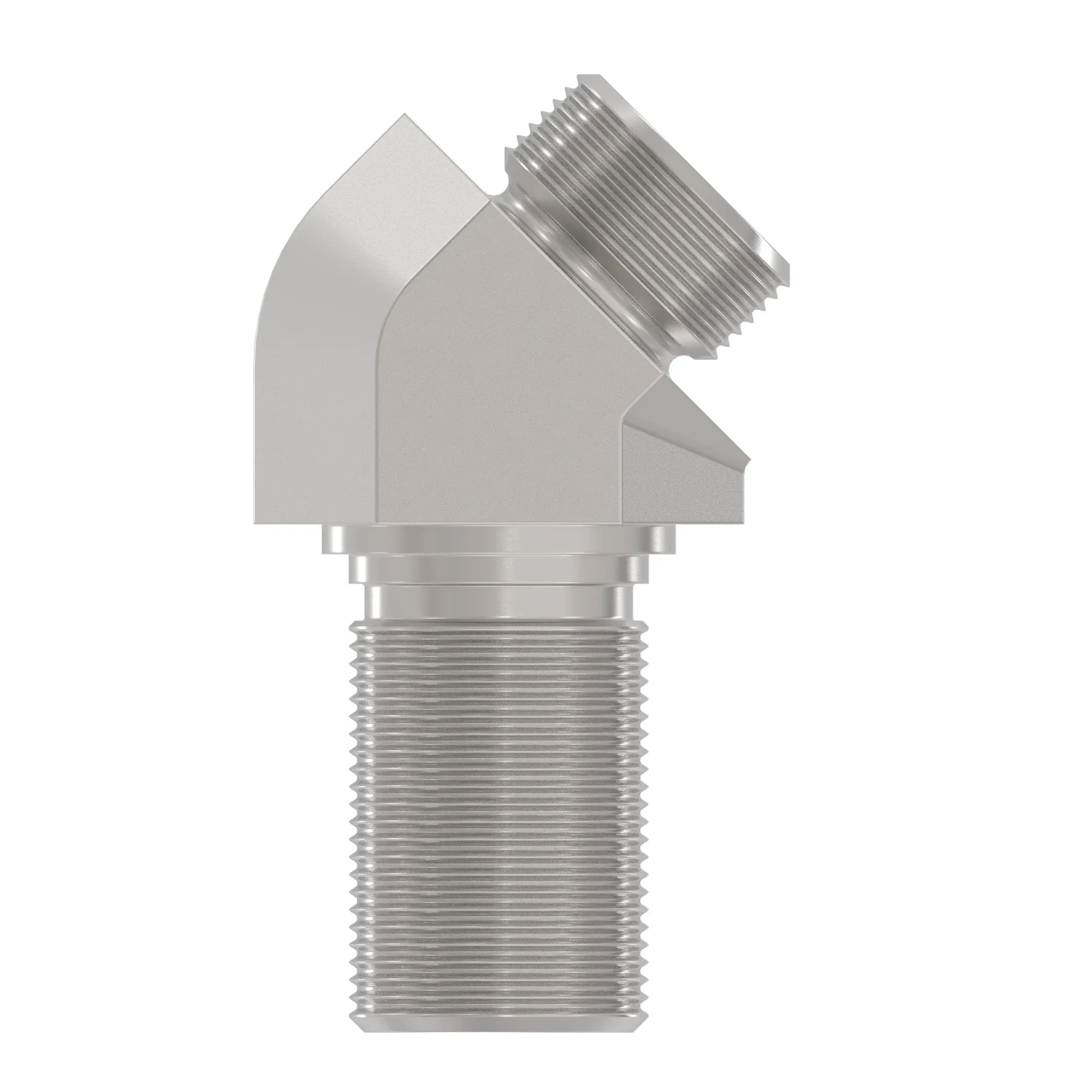 45D BULKHEAD ELBOW, ORFS (BHE45)
