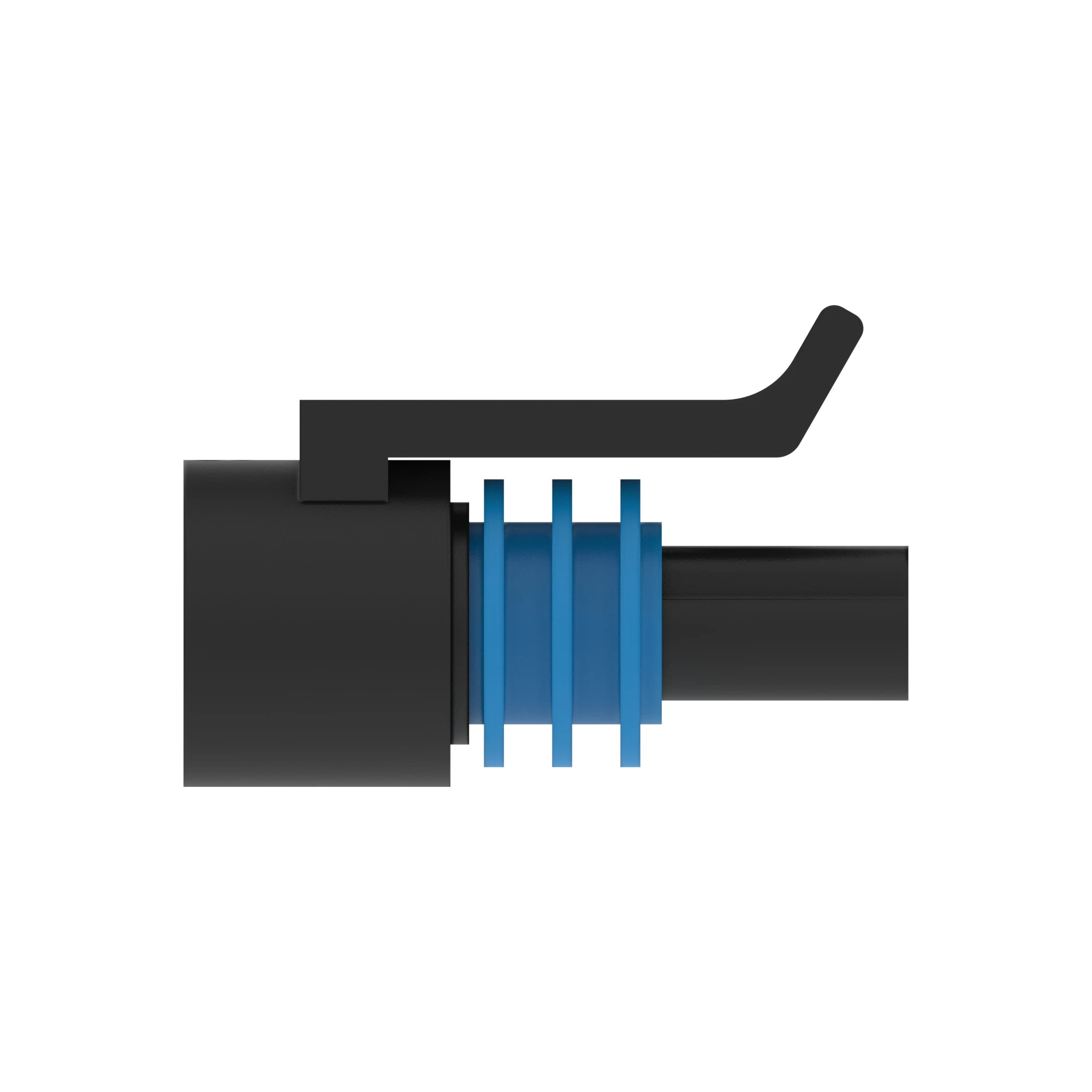 CONN DELPHI MP150 2W FS BLK PLSTC