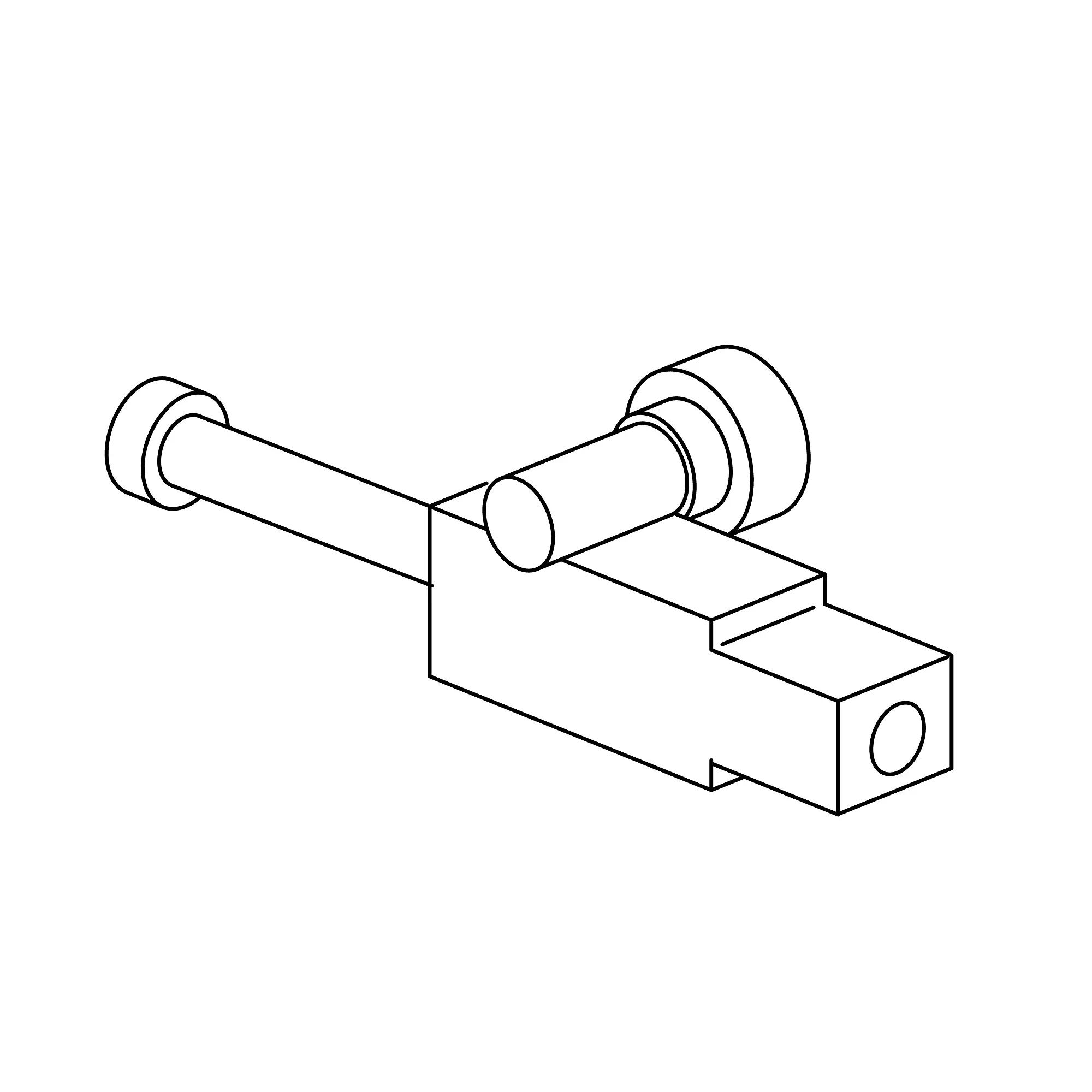 John Deere Rockshaft Control Valve Actuator - L150997