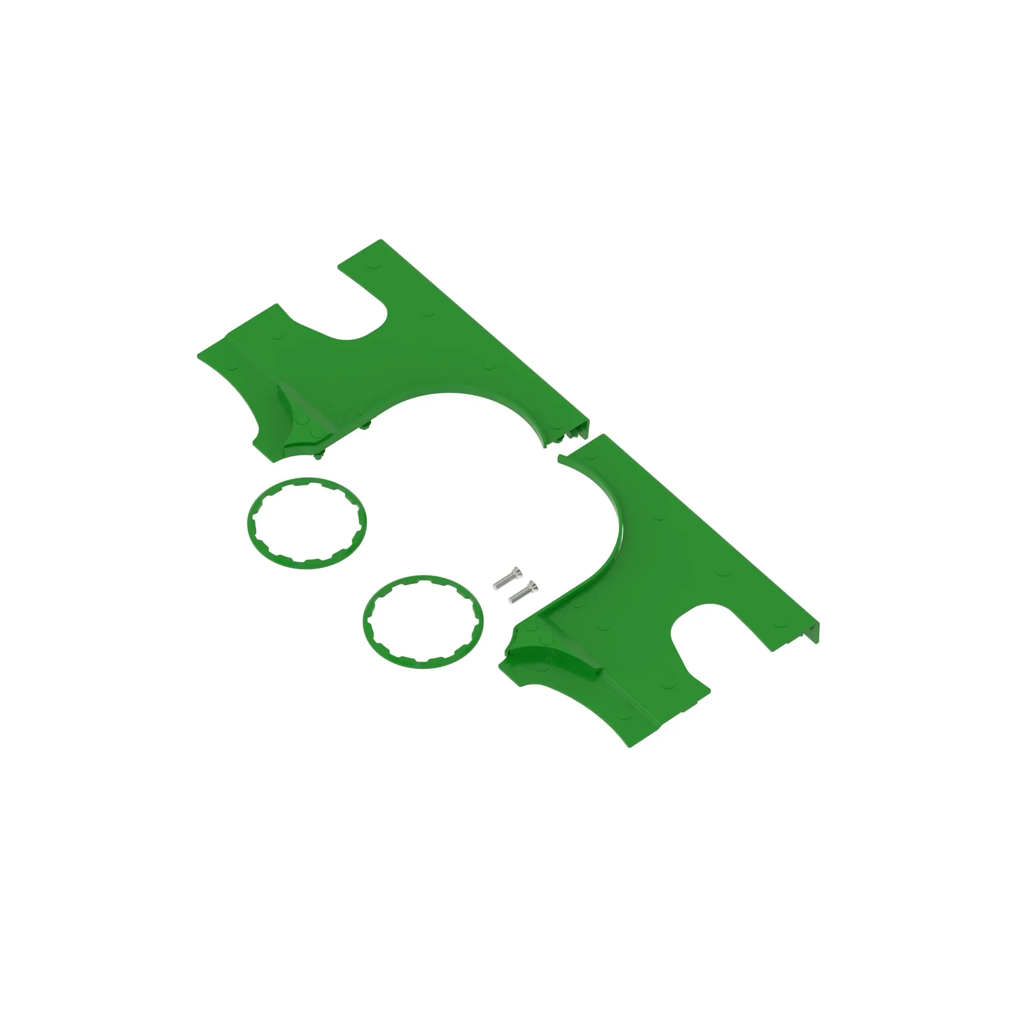 John Deere Upper Rear Feedroll Anti-Wrapping Attachment - BXE10826