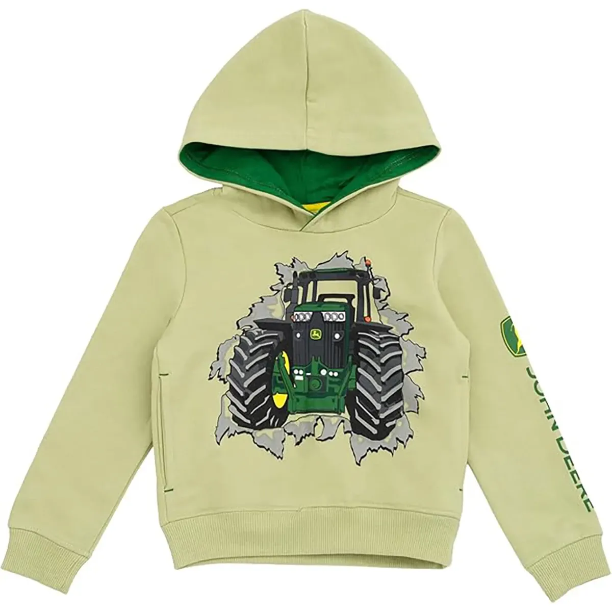 Toddler Bursting Tractor Hoodie