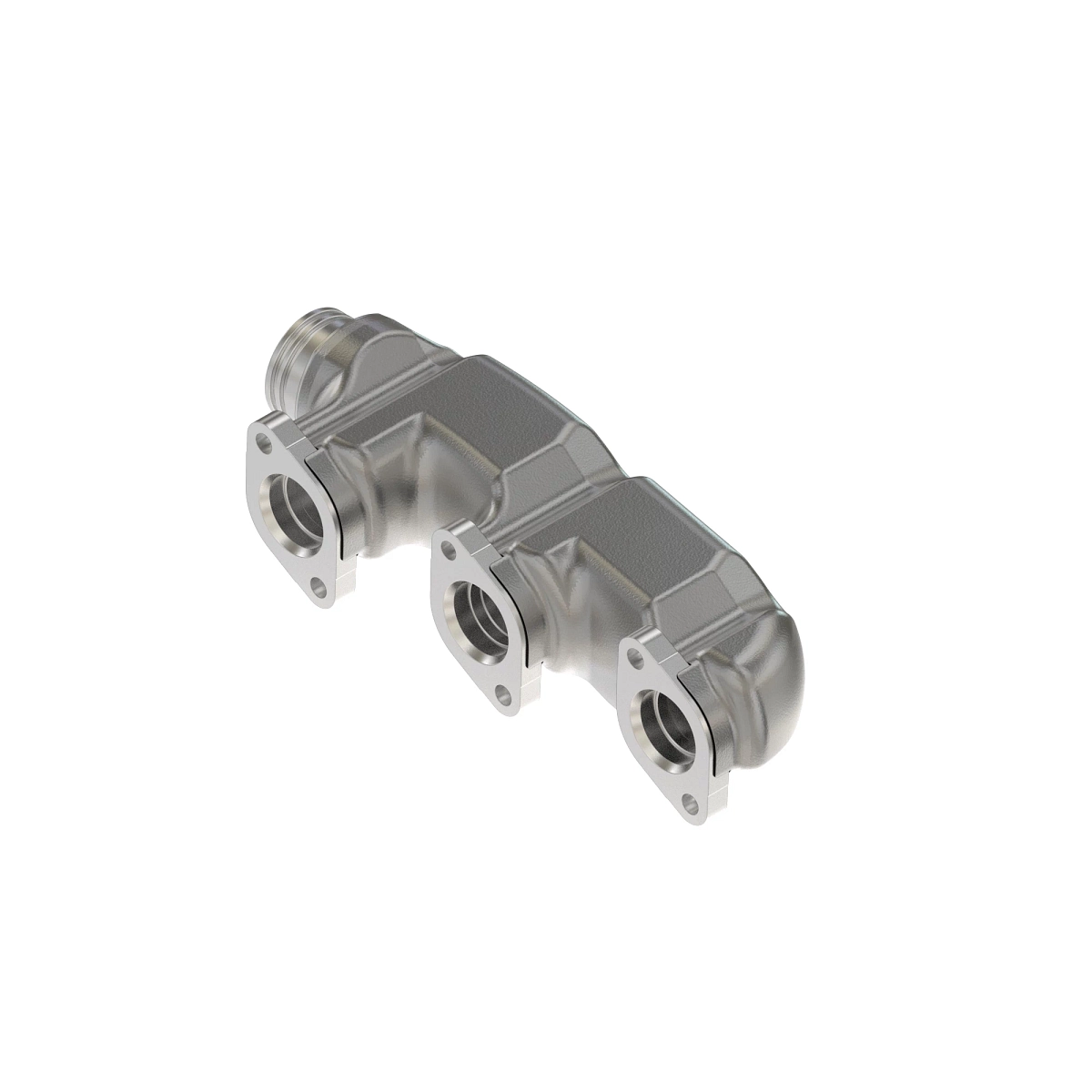 Exhaust Manifold, Front, Insulated