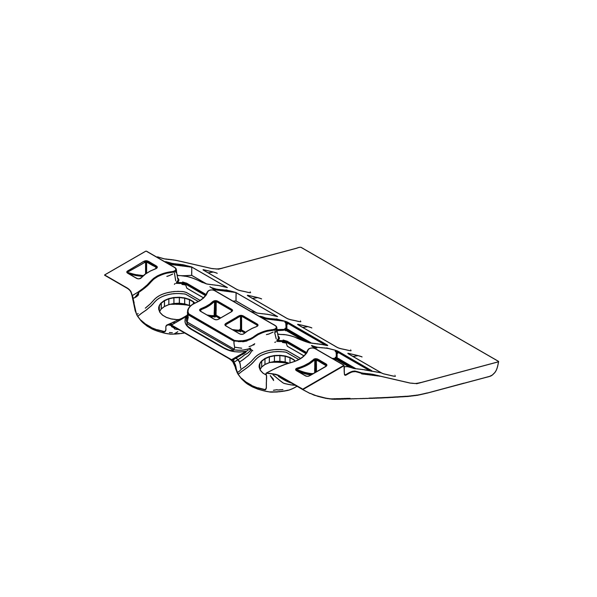 WEAR PLATE, CUTTERBAR