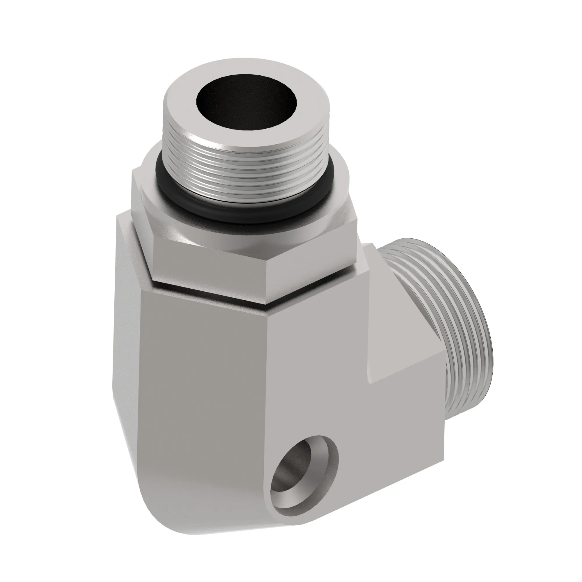 ELBOW FITTING, 90 DEGREE ADJUSTABLE