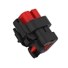 TYCO AMPSEAL16 6W RCPT SLD RED PLST