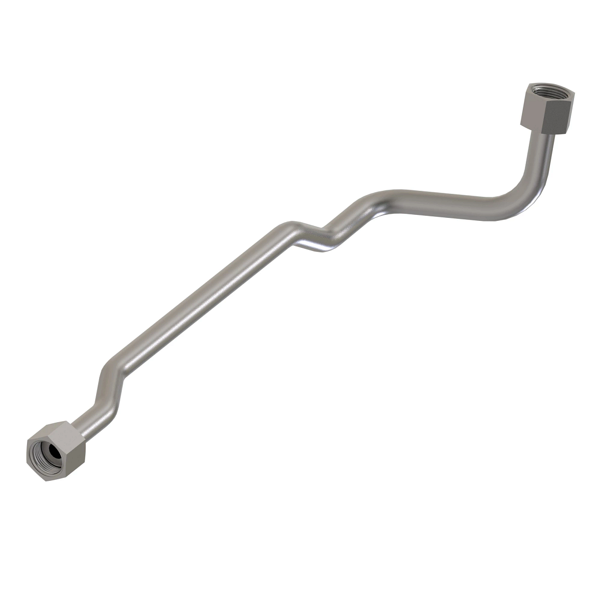 John Deere LH Steering Cylinder Oil Line - RE584057