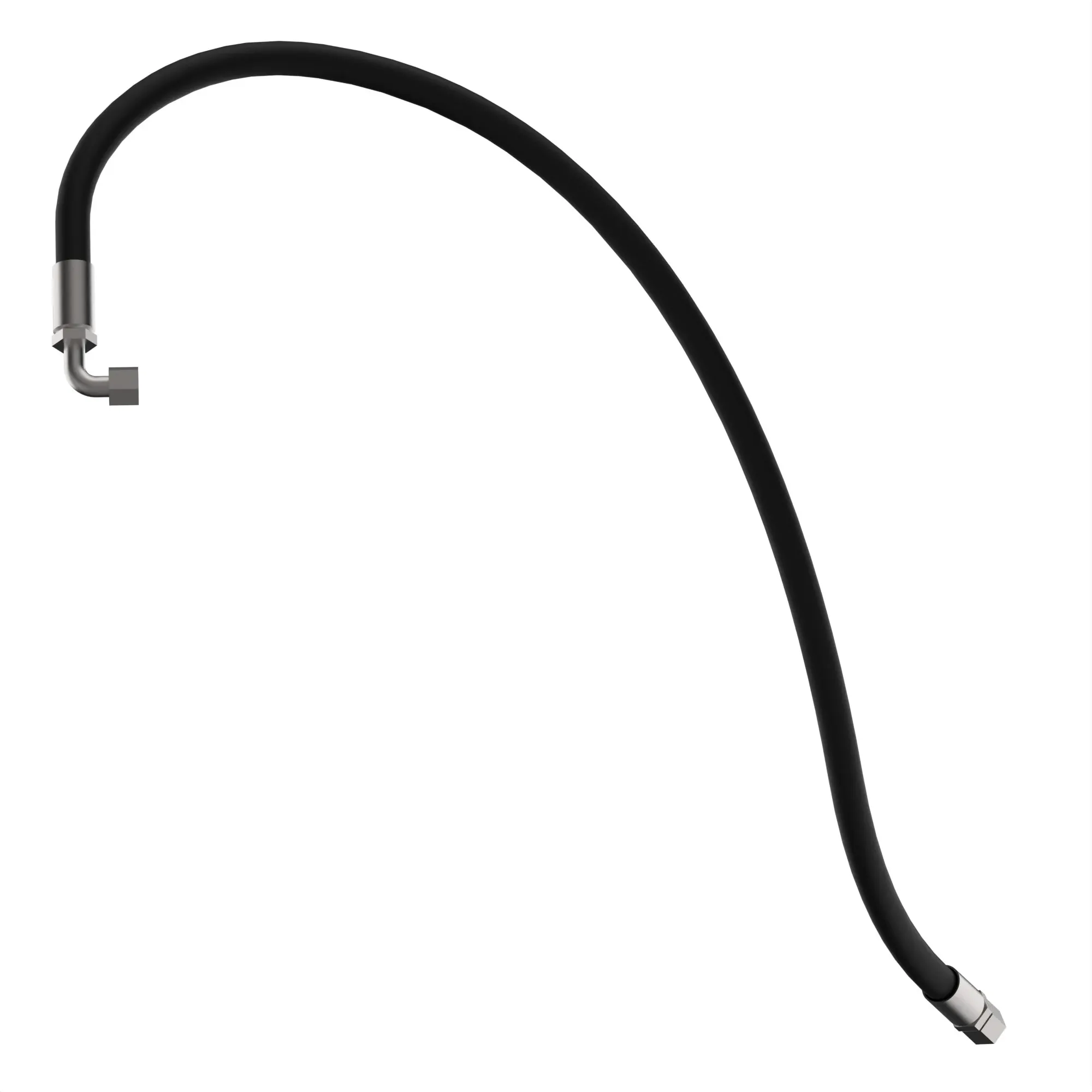 John Deere Topper And Side Knives Rotation Valve to Section Gear Pump Hose - AXT15699
