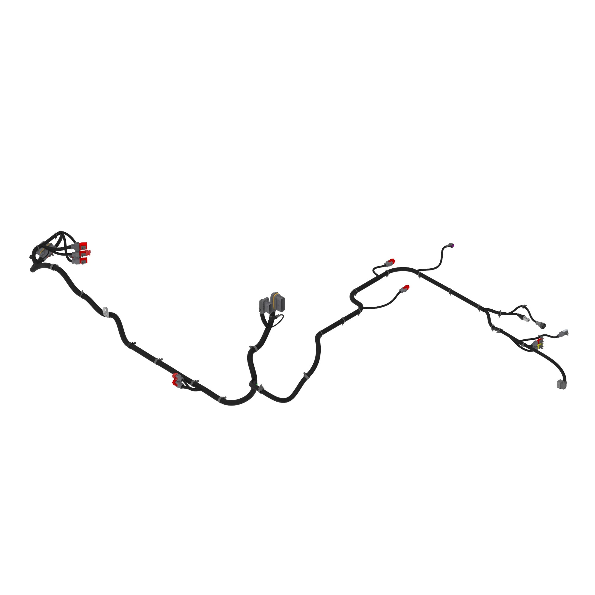 John Deere Right Side Chassis Wiring Harness - AKK52024