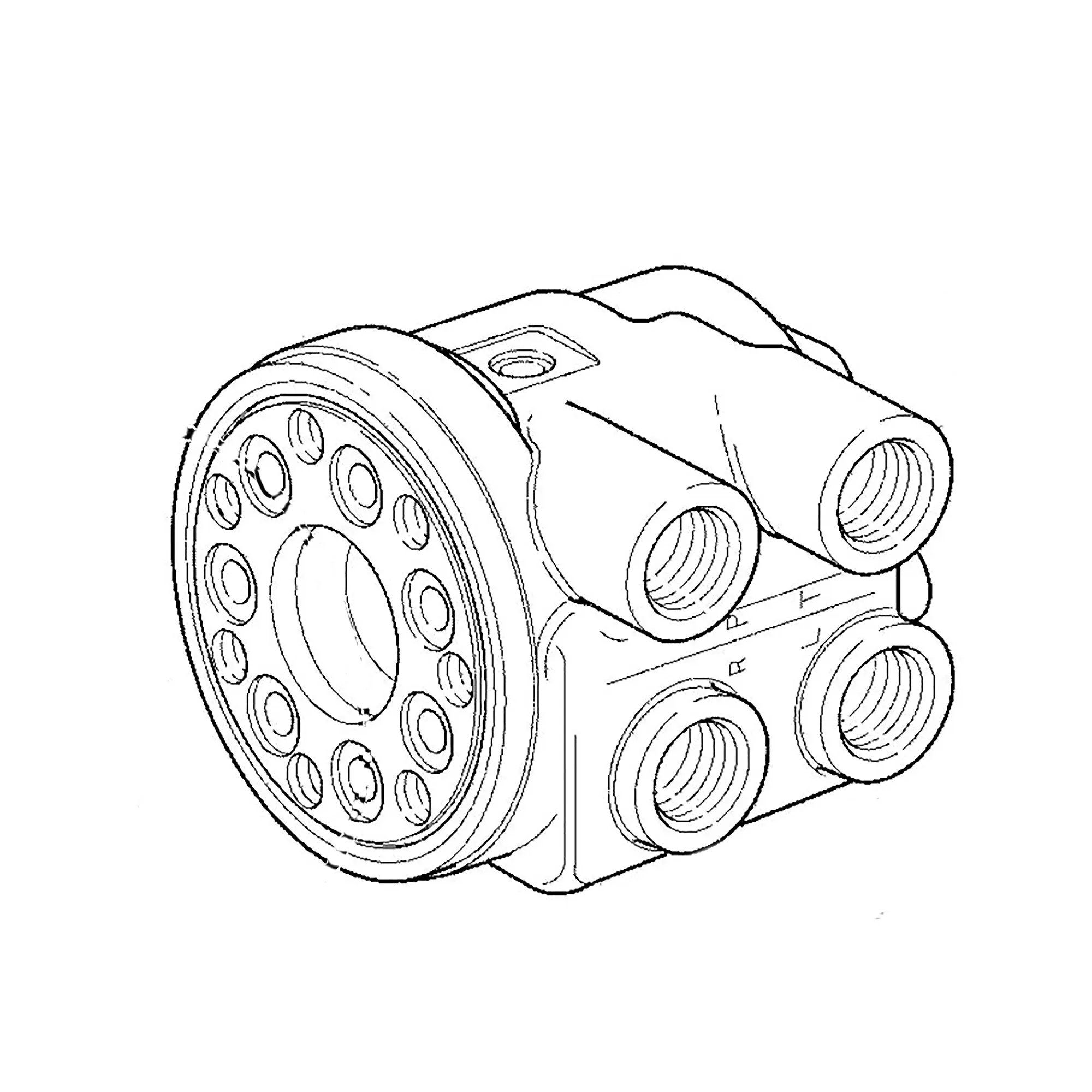 John Deere Orbitrol Control Valve - F122067