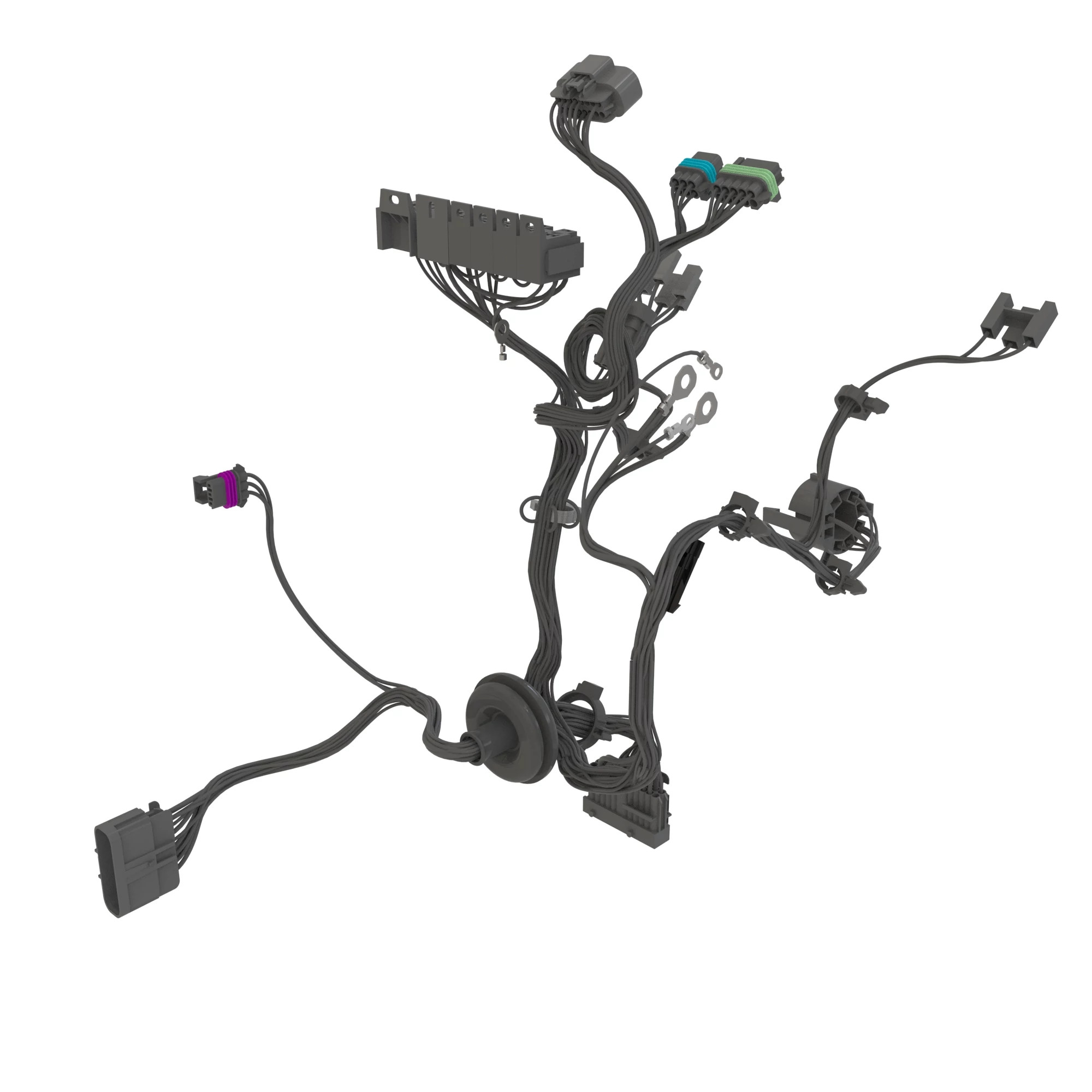 WIRING HARNESS, (5X25 FRONT  CONSOL