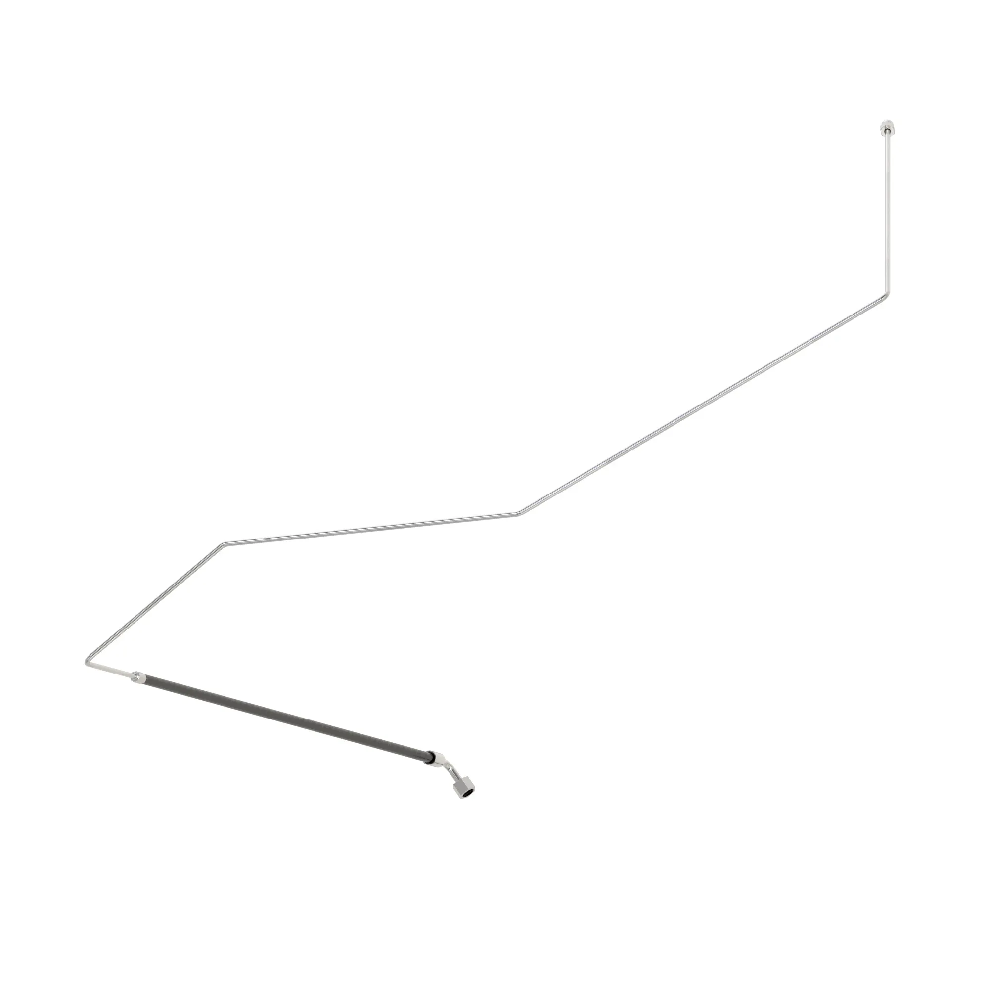 John Deere Oil Supply Onboard Air Compressor Line - AN406027