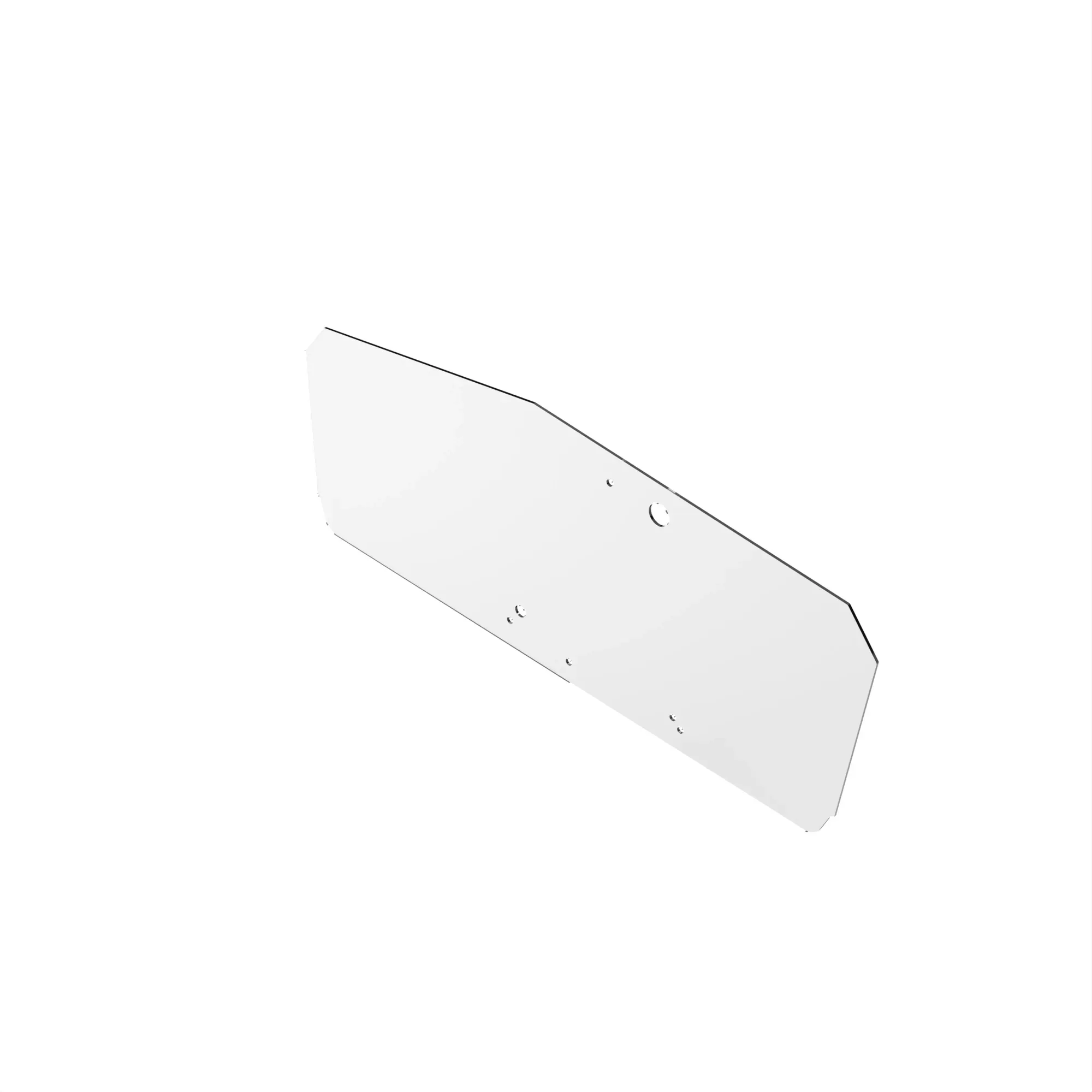 John Deere Right Side Cab Door Windowpane - T205160
