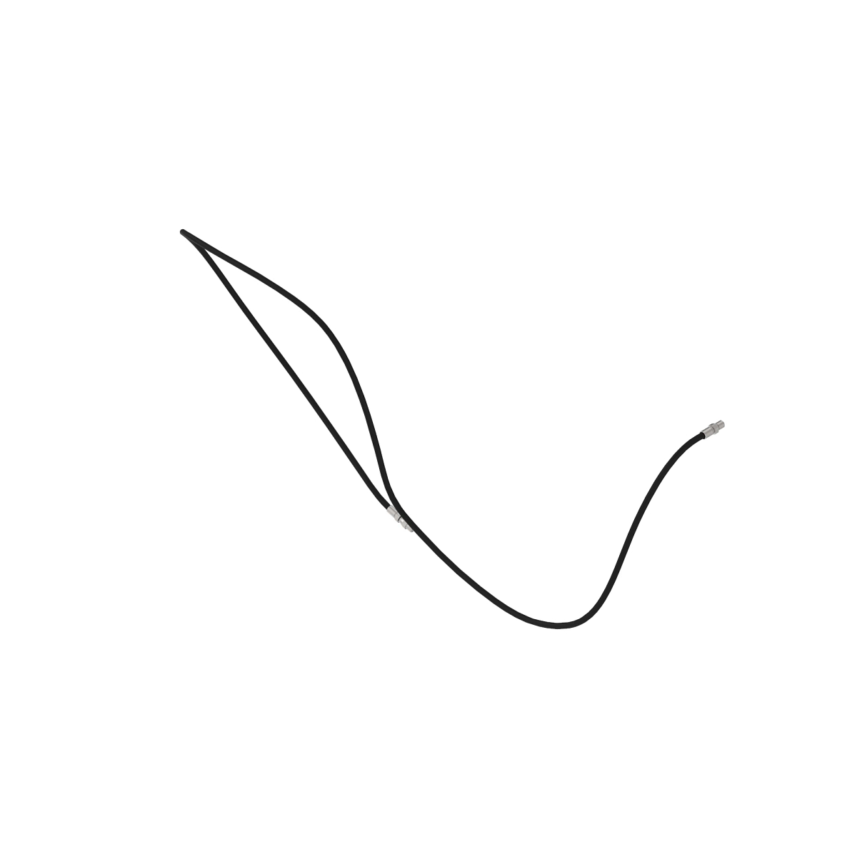 HOSE, LUBE LINE, 1/8" X 76"