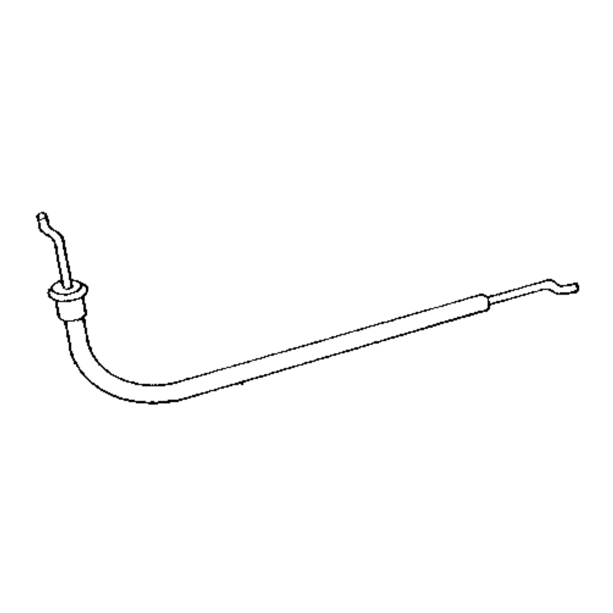 John Deere Throttle Control Push Pull Cable - AM31788