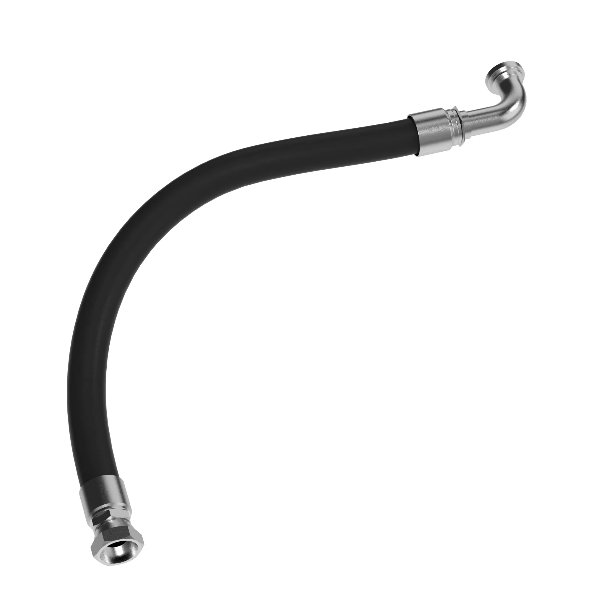John Deere Feedroll Pump Suction Hydraulic Hose - AXE48822