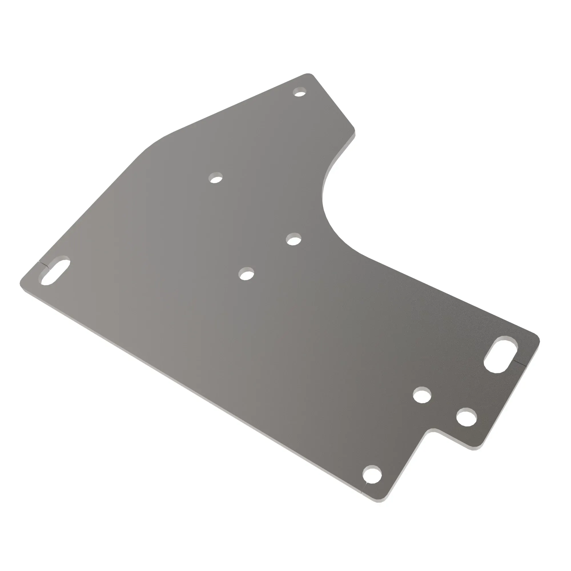 John Deere Hydraulic Warm-up Circuit Kit Mounting Plate - T248635