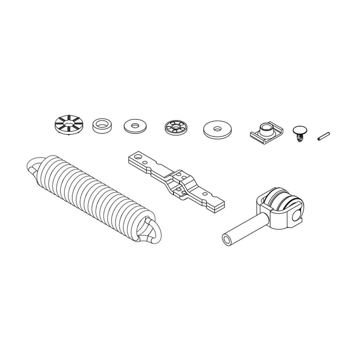 Adjuster, Weight Adjustment, Assy.