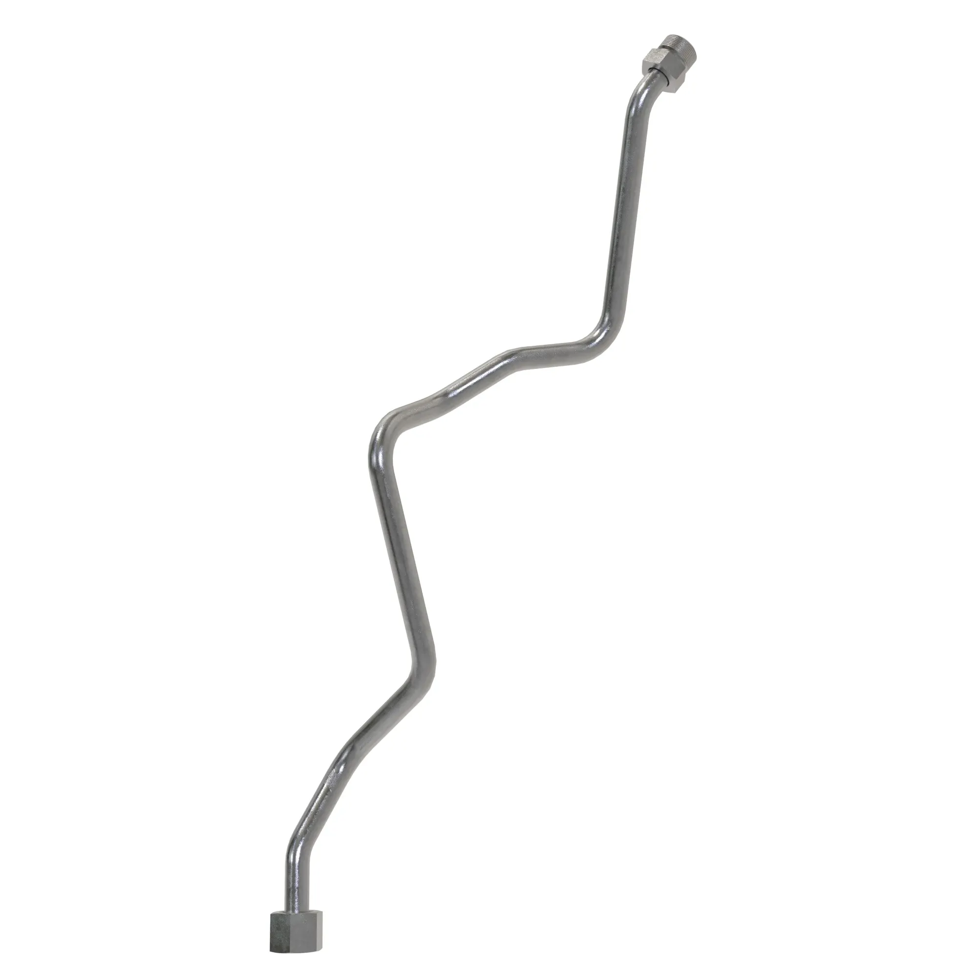 John Deere MFWD Steering RH Lower Oil Line - RE581058
