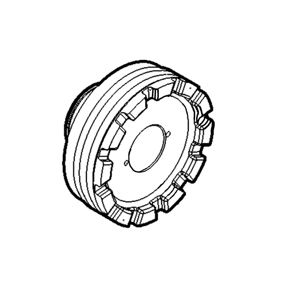 Bearing Housing W/O Bearing, Diff S