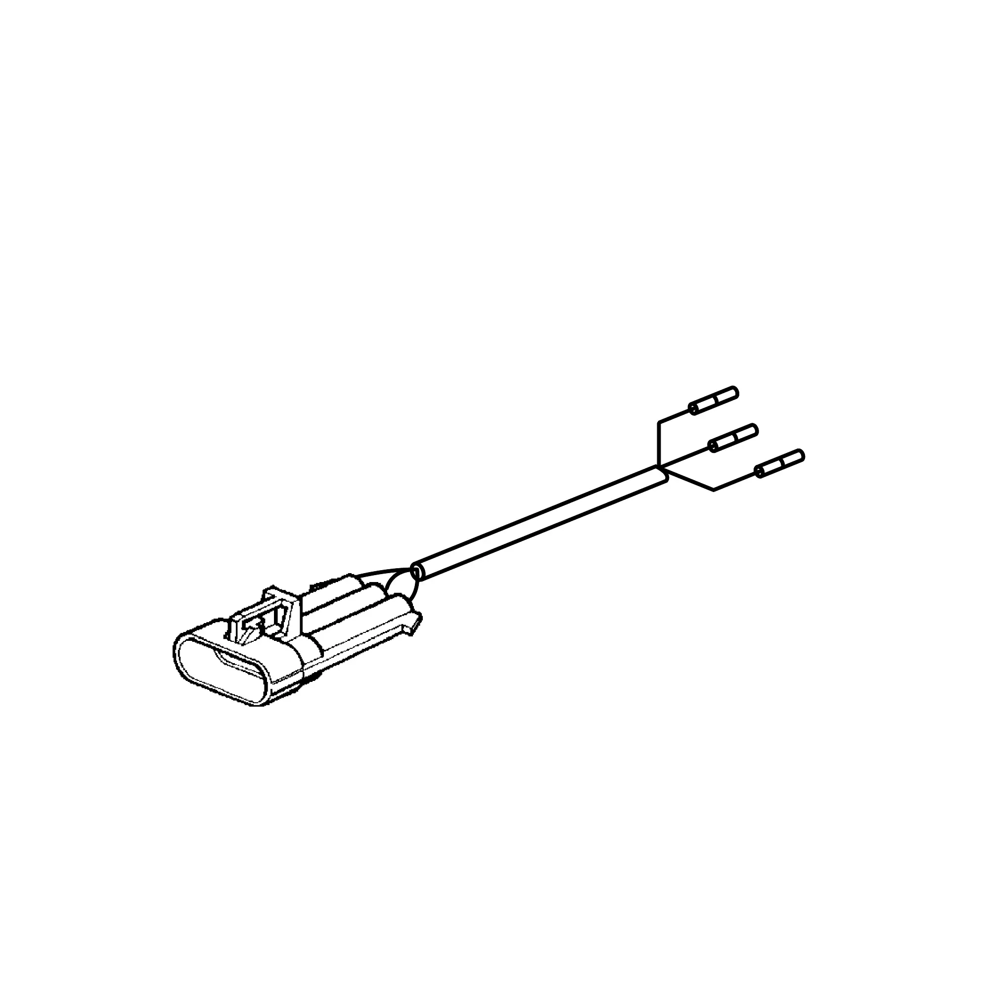 John Deere Seed Tube Sensor Lead Cable - AA40212