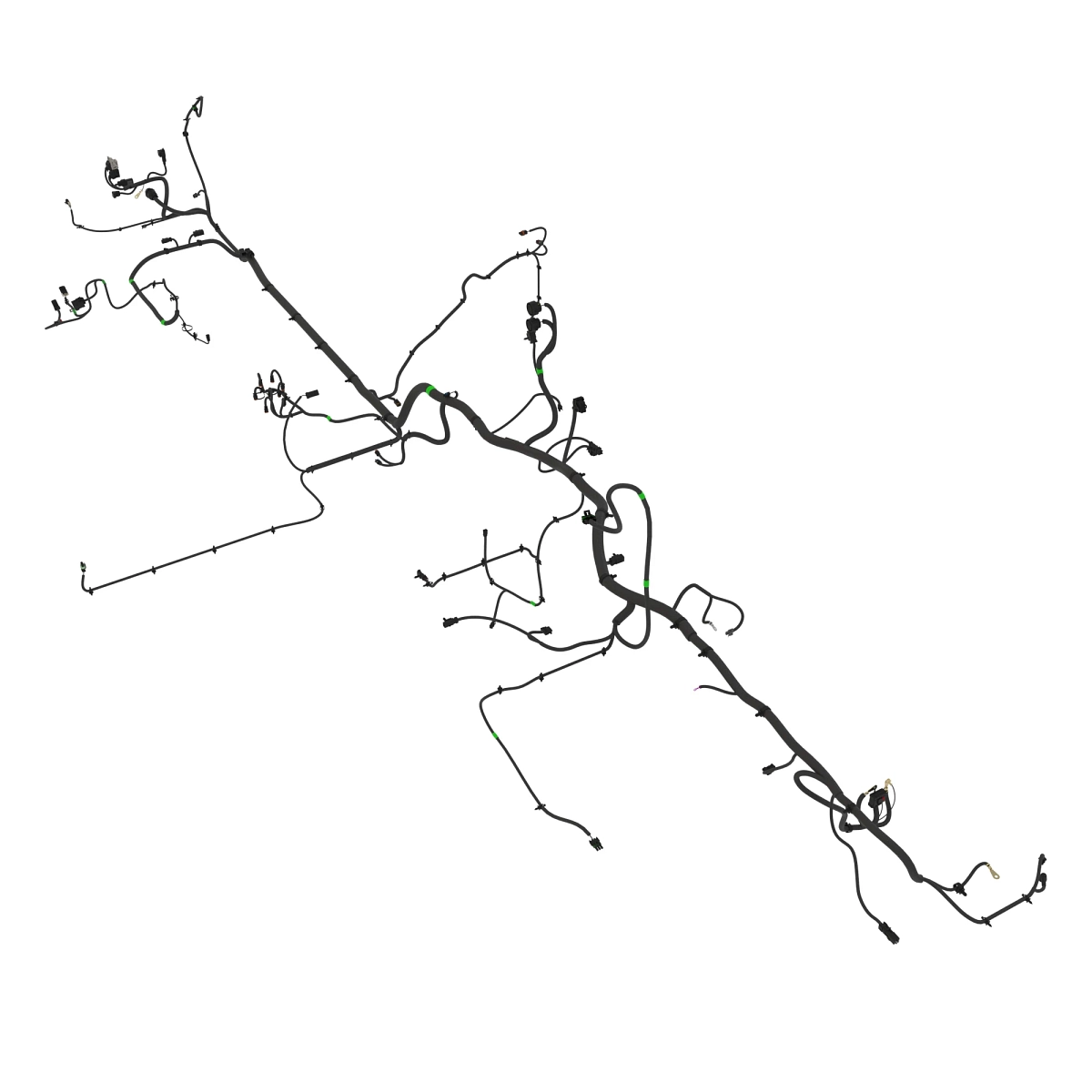 Wiring Harness, Chassis Stage M4025