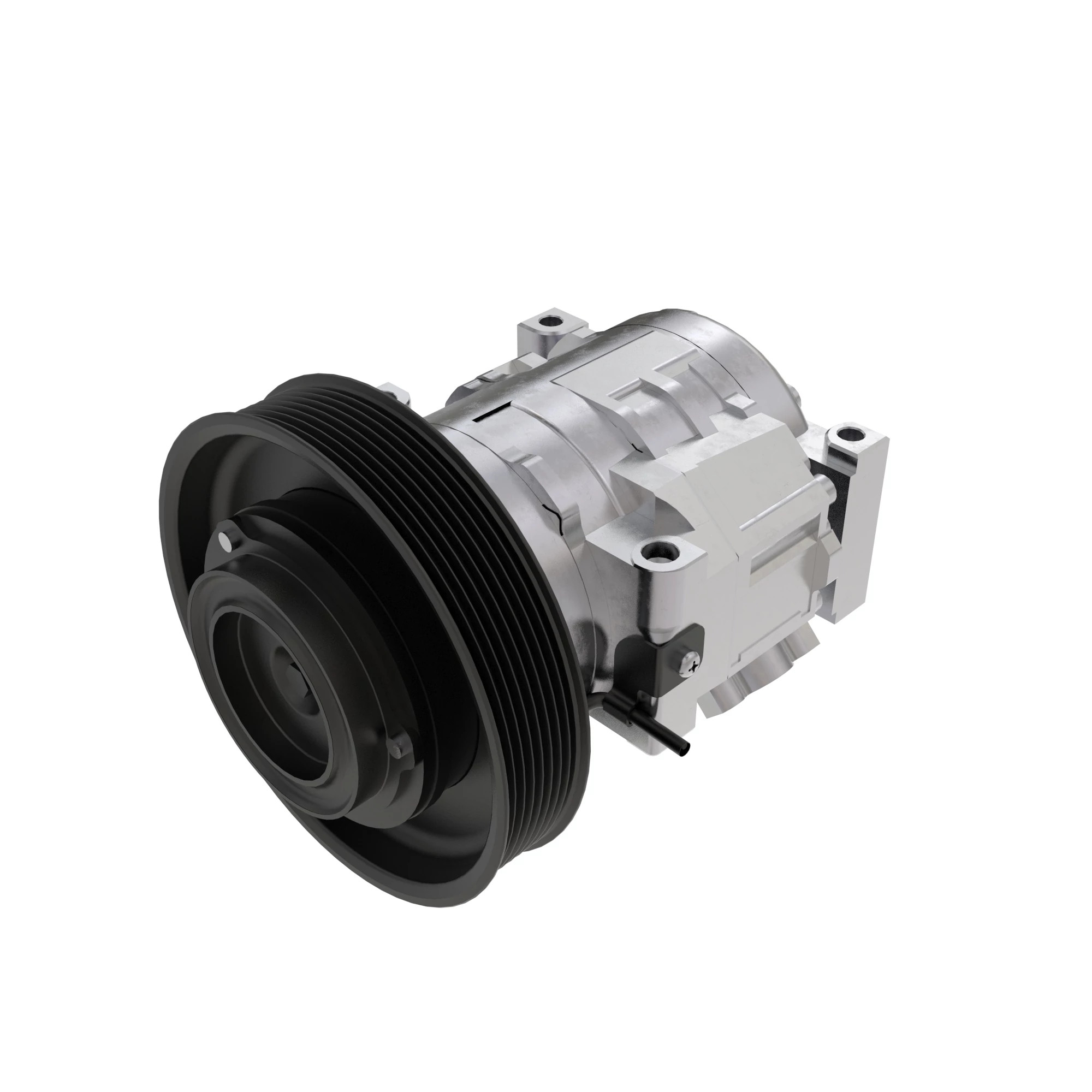 John Deere Cab Air Conditioning Compressor, 12 Volt - AL232181