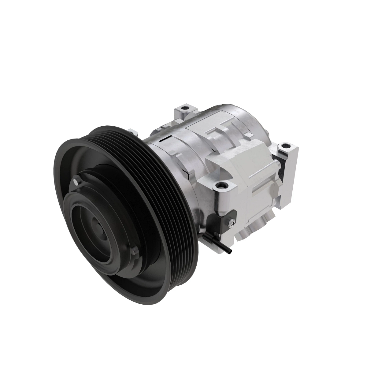 Compressor, 10SRE18 12V 160MM Dia 8