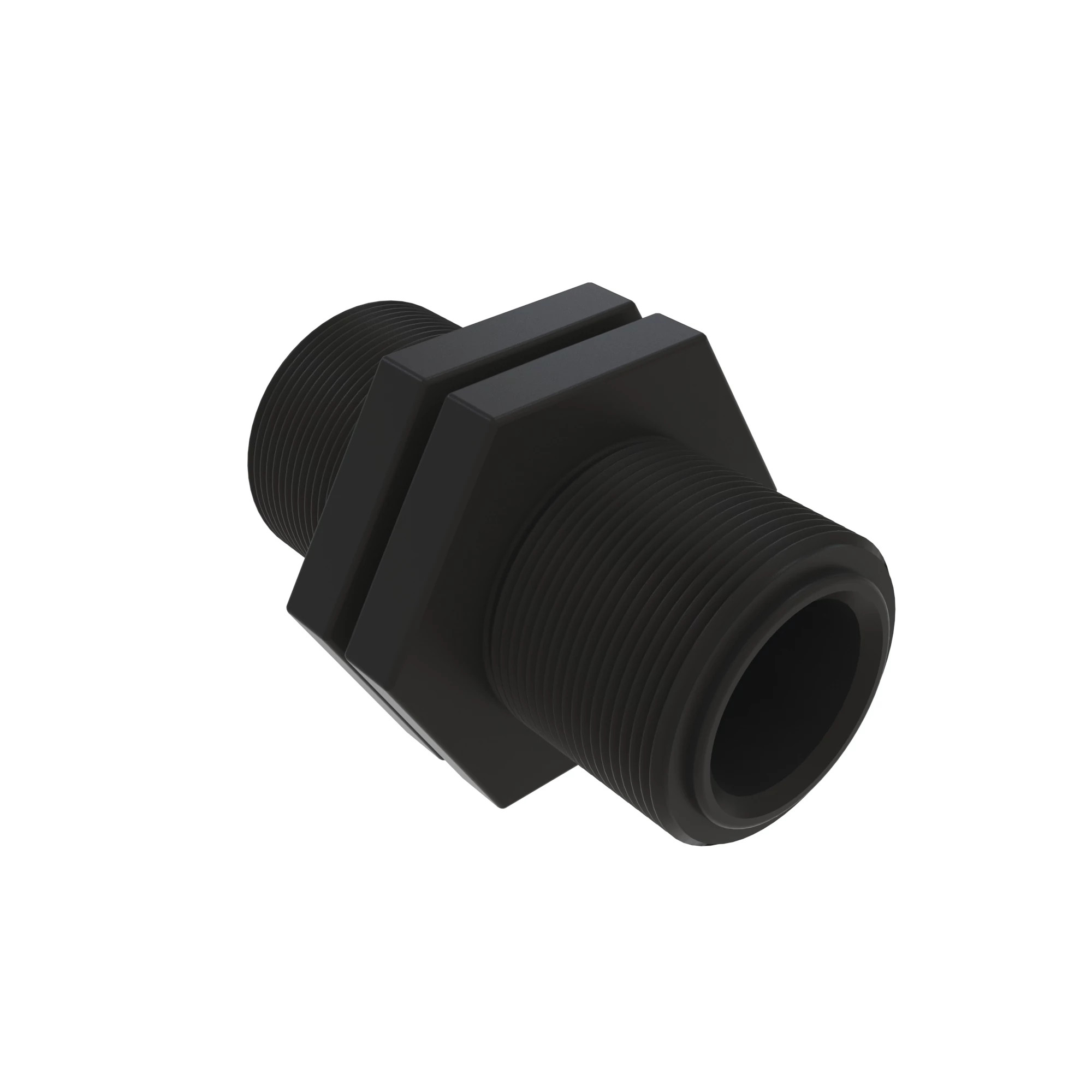 THREADED NIPPLE, DOUBLE 1/2'' PL.